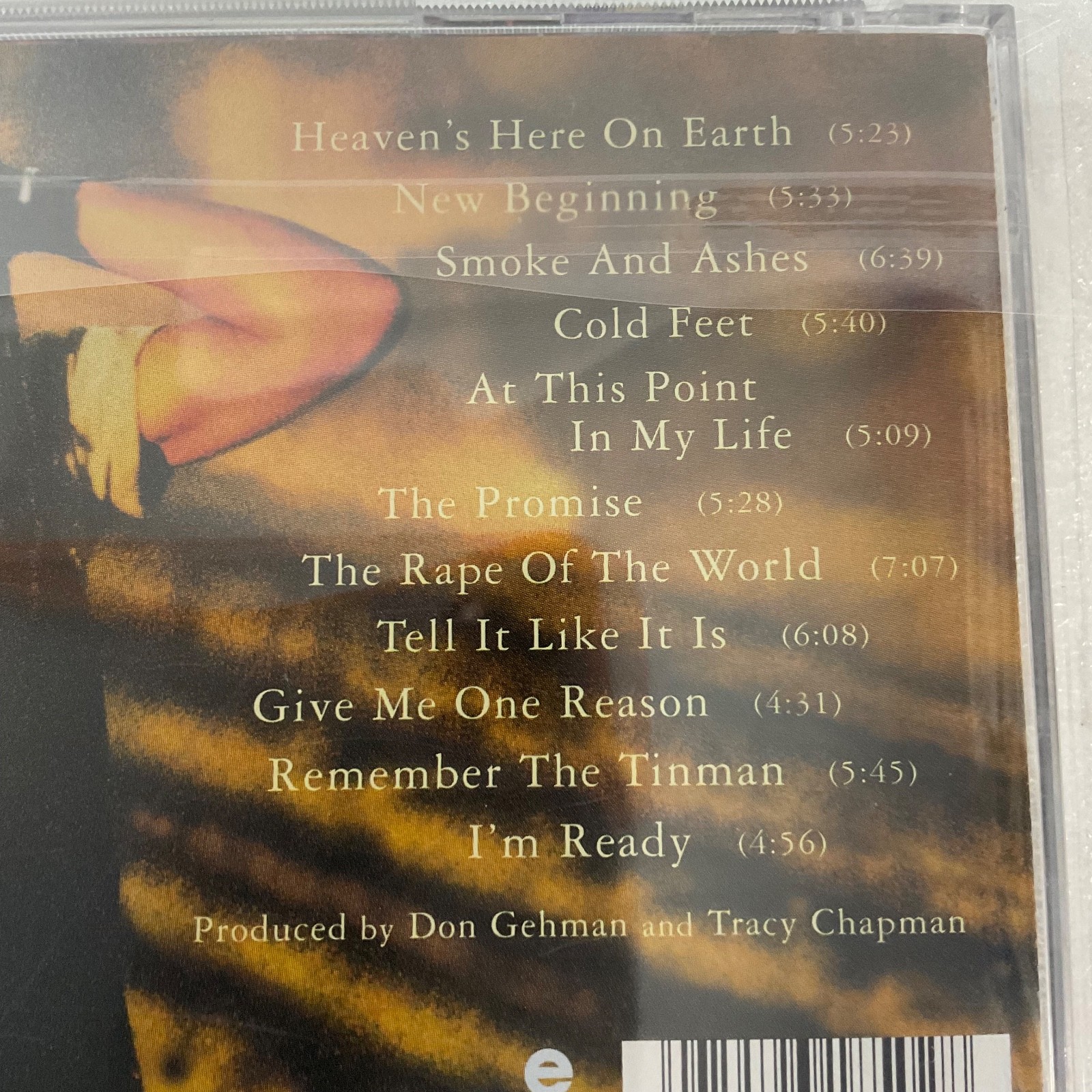 Tracy Chapman New Beginning CD Album Elektra 61850-2 - Image 17
