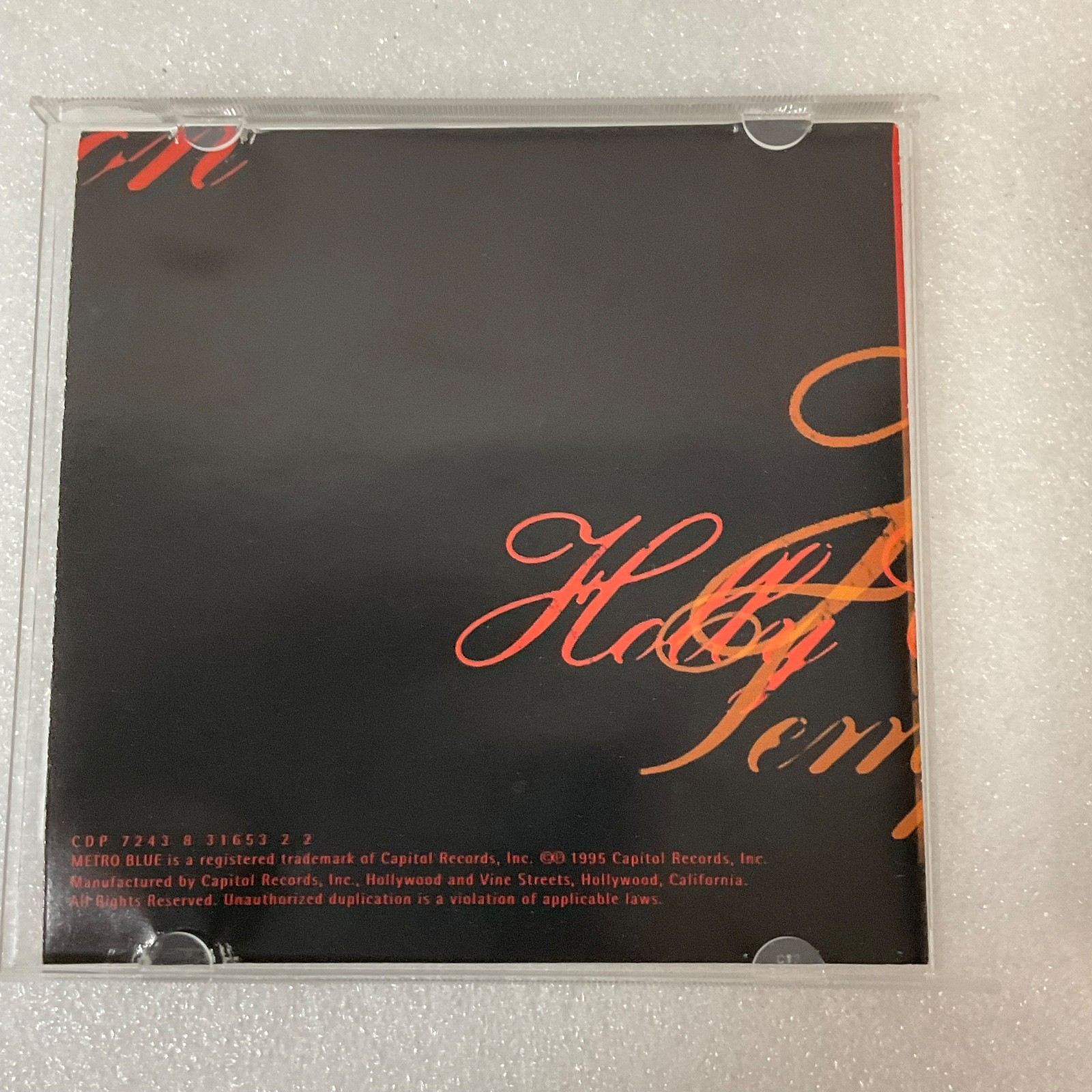 Holly Cole Temptation CD 1995 Metro Blue Album - Image 10