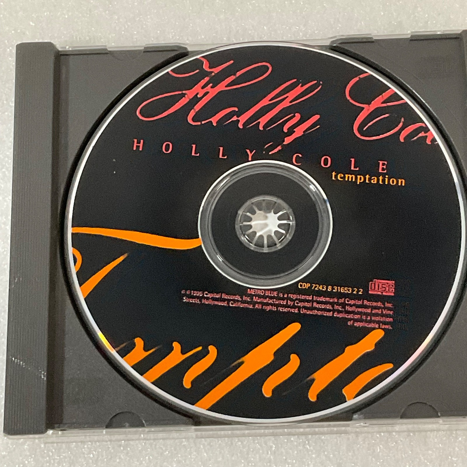 Holly Cole Temptation CD 1995 Metro Blue Album - Image 13