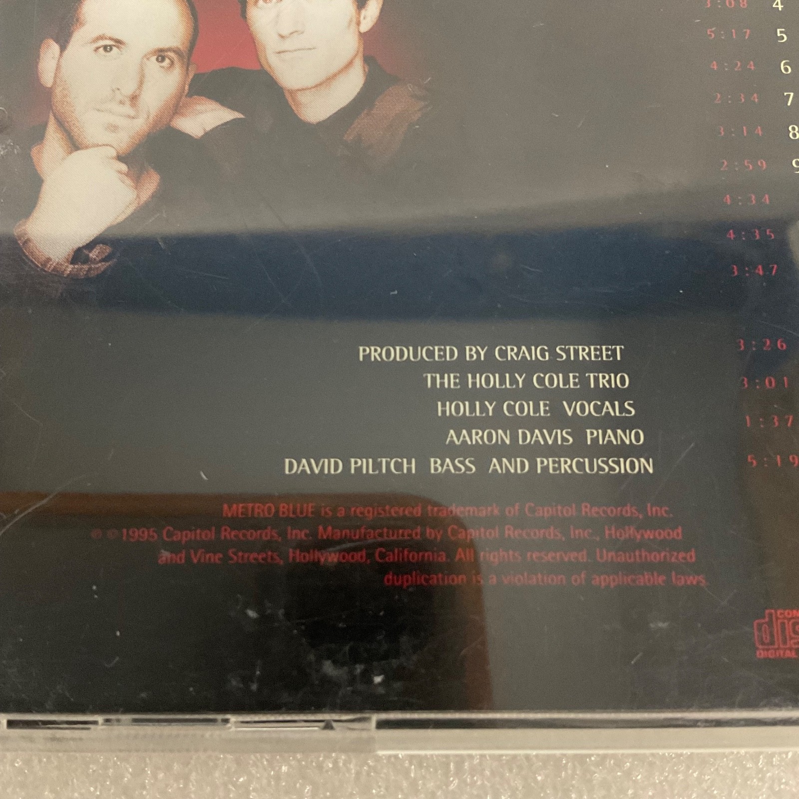 Holly Cole Temptation CD 1995 Metro Blue Album - Image 17