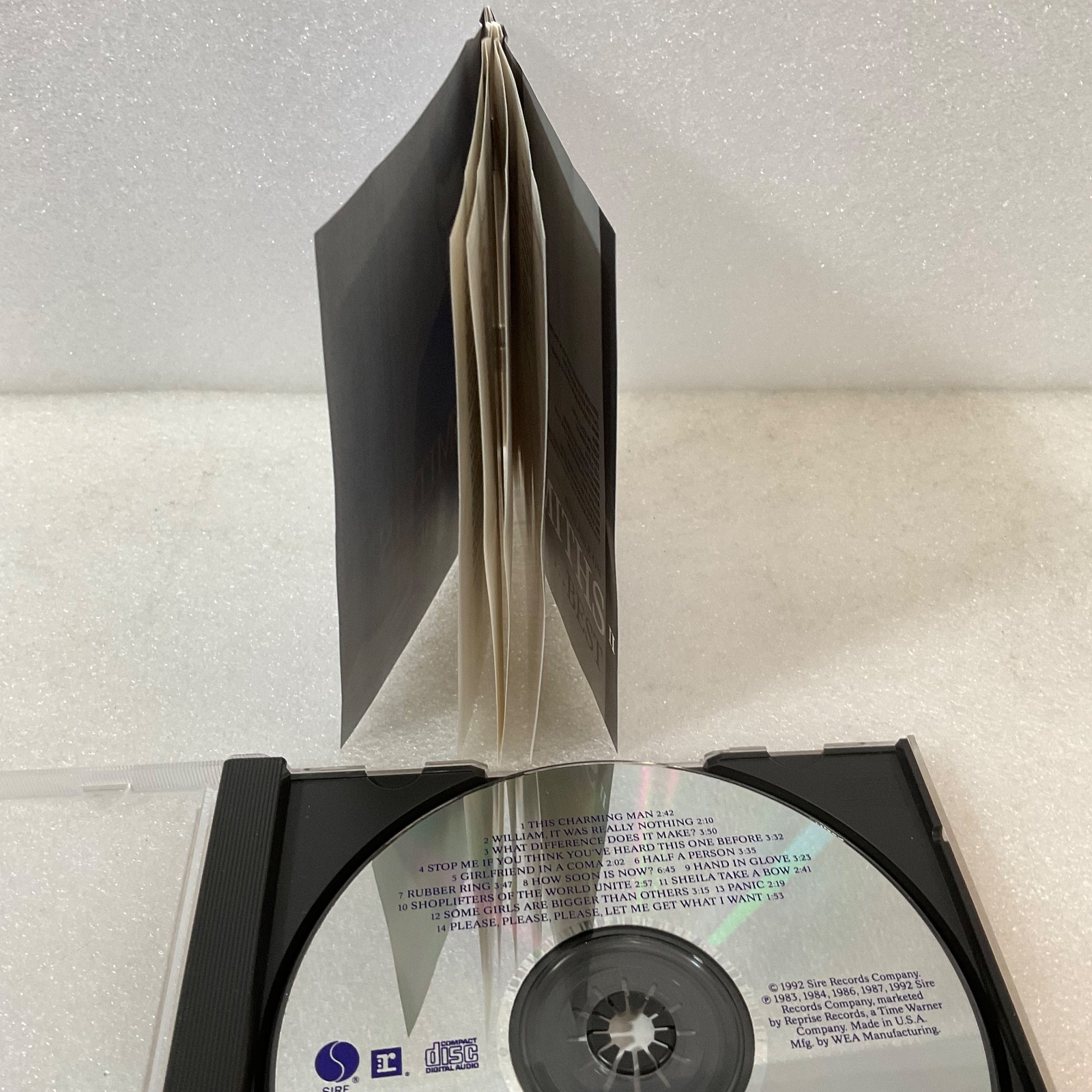 The Smiths Best I CD 1992 Sire/Reprise Compilation Album - Image 12