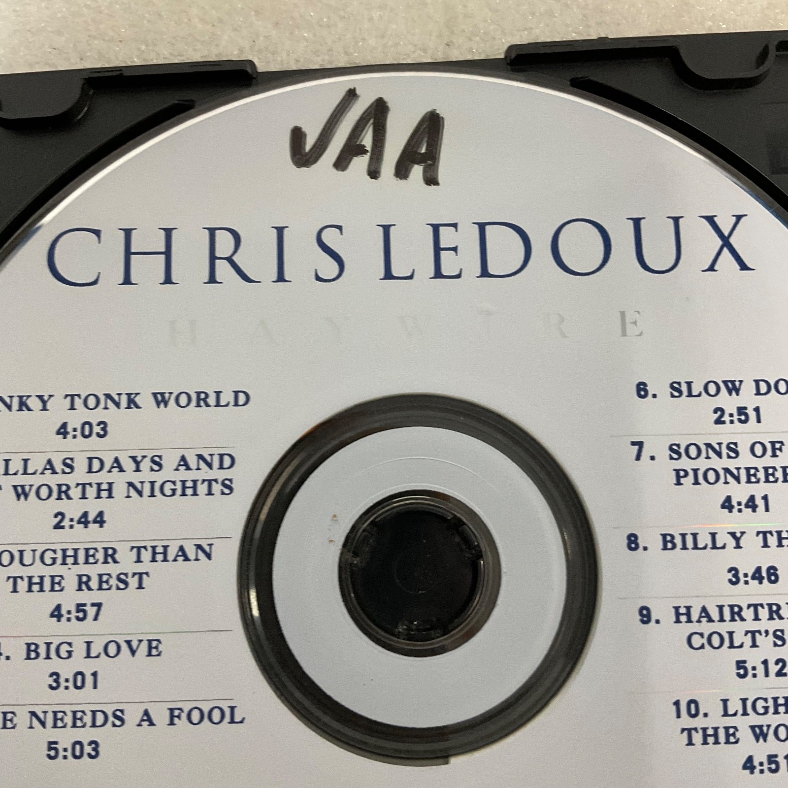 Chris LeDoux Haywire 1994 Country CD Album Disc Only - Image 4
