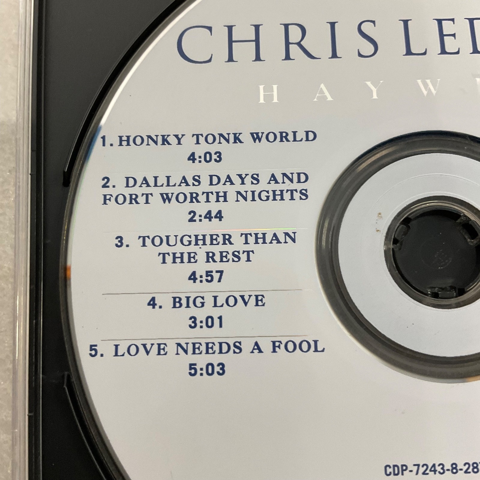 Chris LeDoux Haywire 1994 Country CD Album Disc Only - Image 2