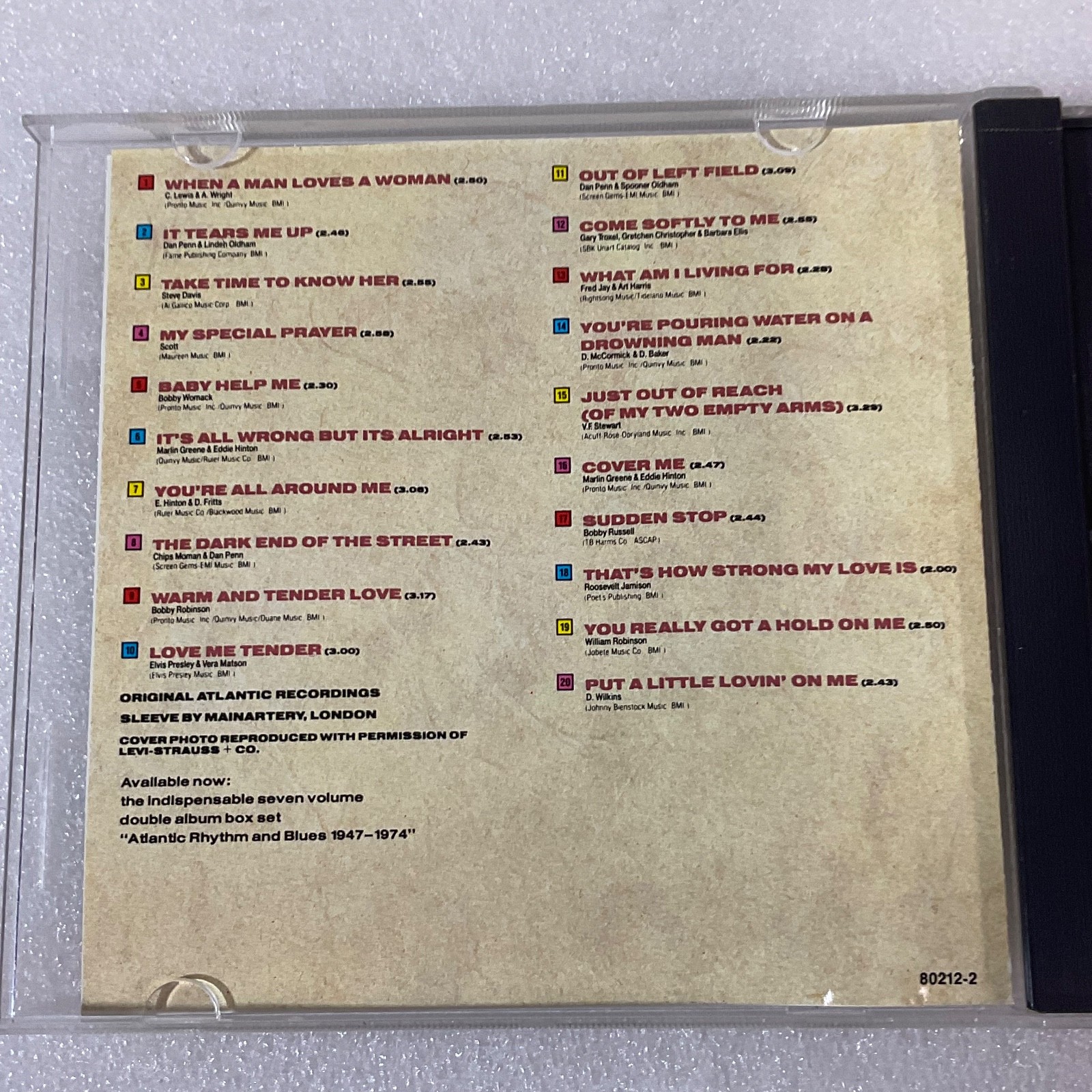 Percy Sledge The Ultimate Collection CD When a Man Loves a Woman 1987 - Image 10
