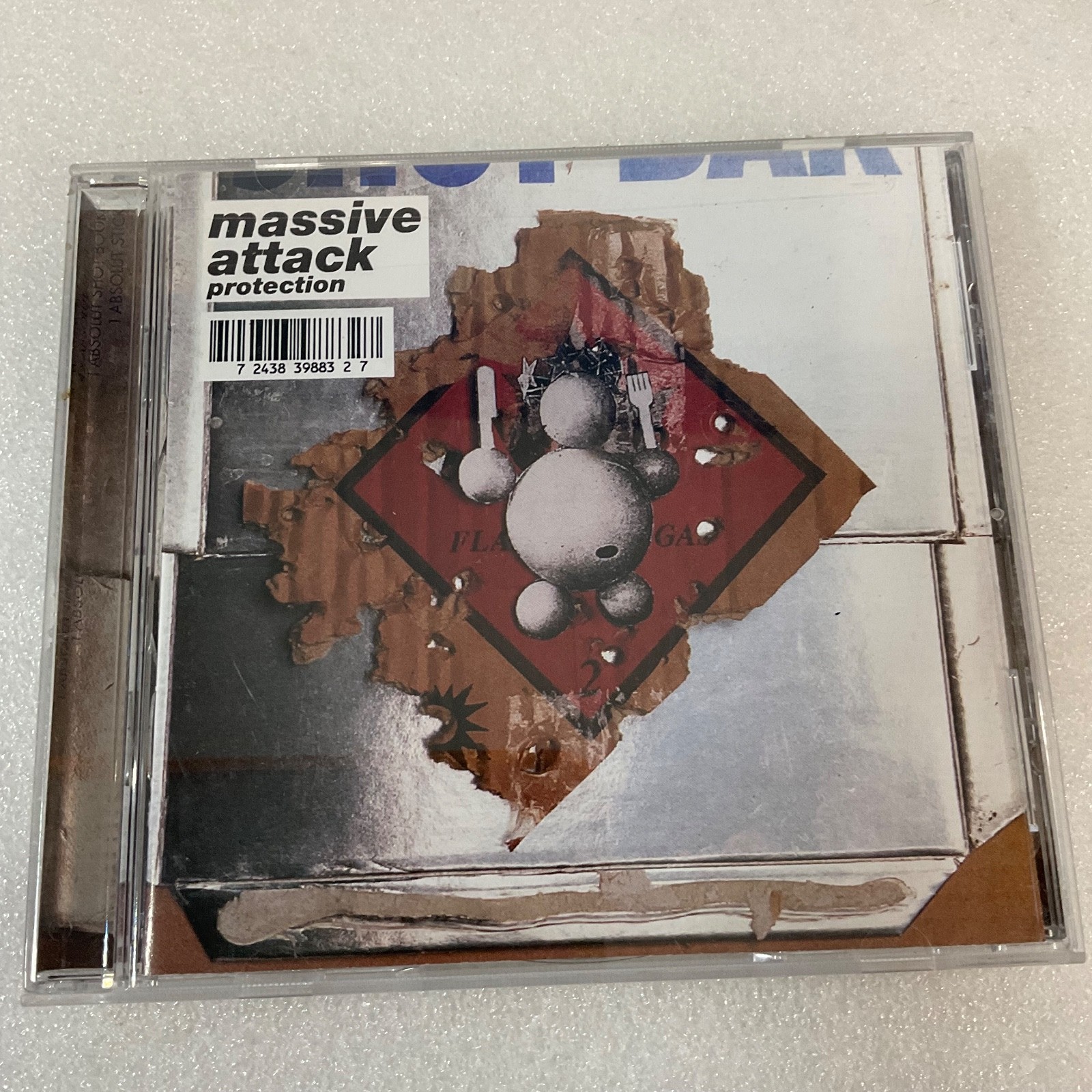 Massive Attack Protection CD 1994 Virgin Records Trip Hop Album - Image 1