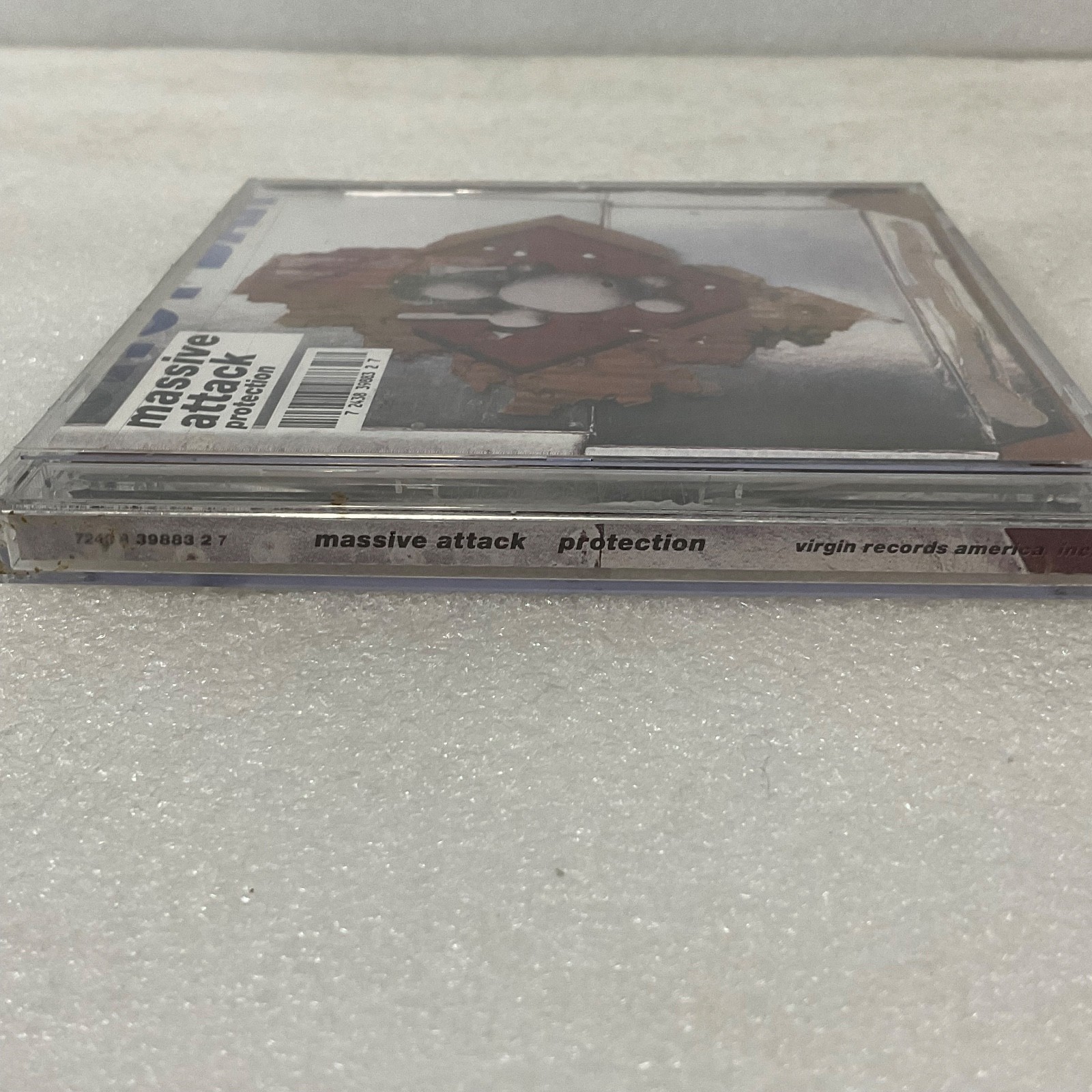 Massive Attack Protection CD 1994 Virgin Records Trip Hop Album - Image 3