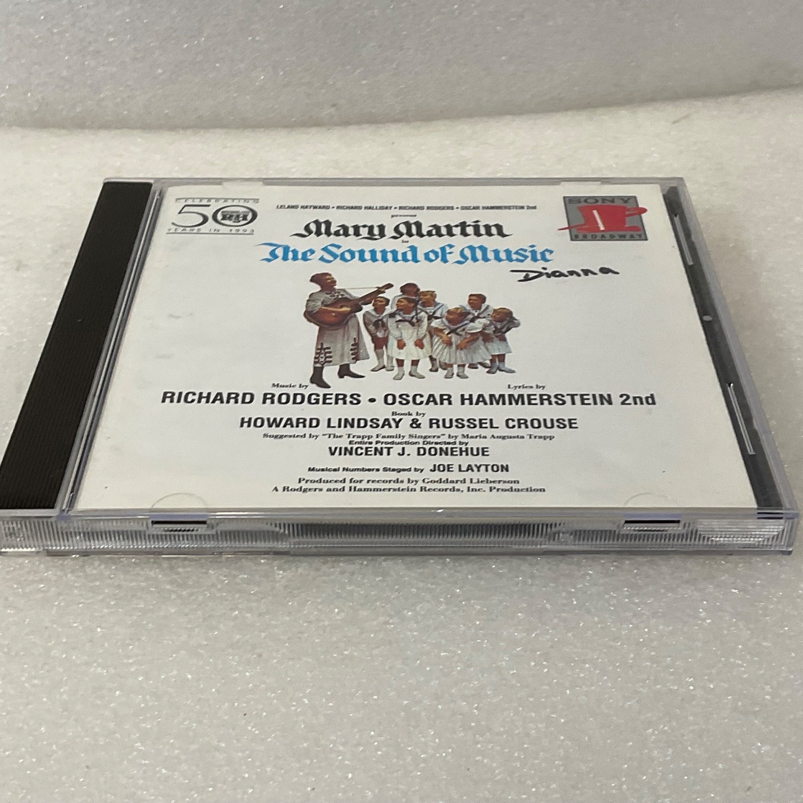 Mary Martin The Sound of Music Original Broadway Cast CD Sony Broadway - Image 7