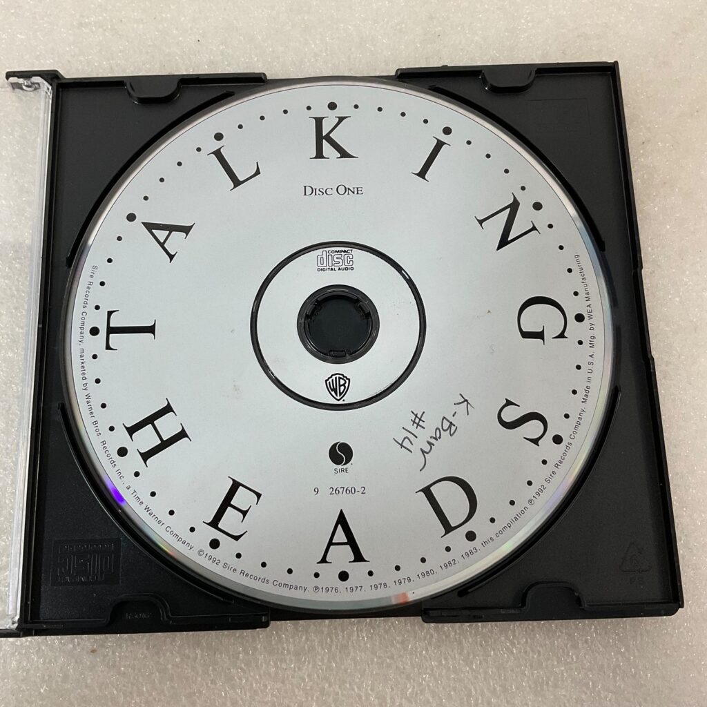 Talking Heads Sand in the Vaseline Disc One CD Disc Only 1976-1983 - Image 1