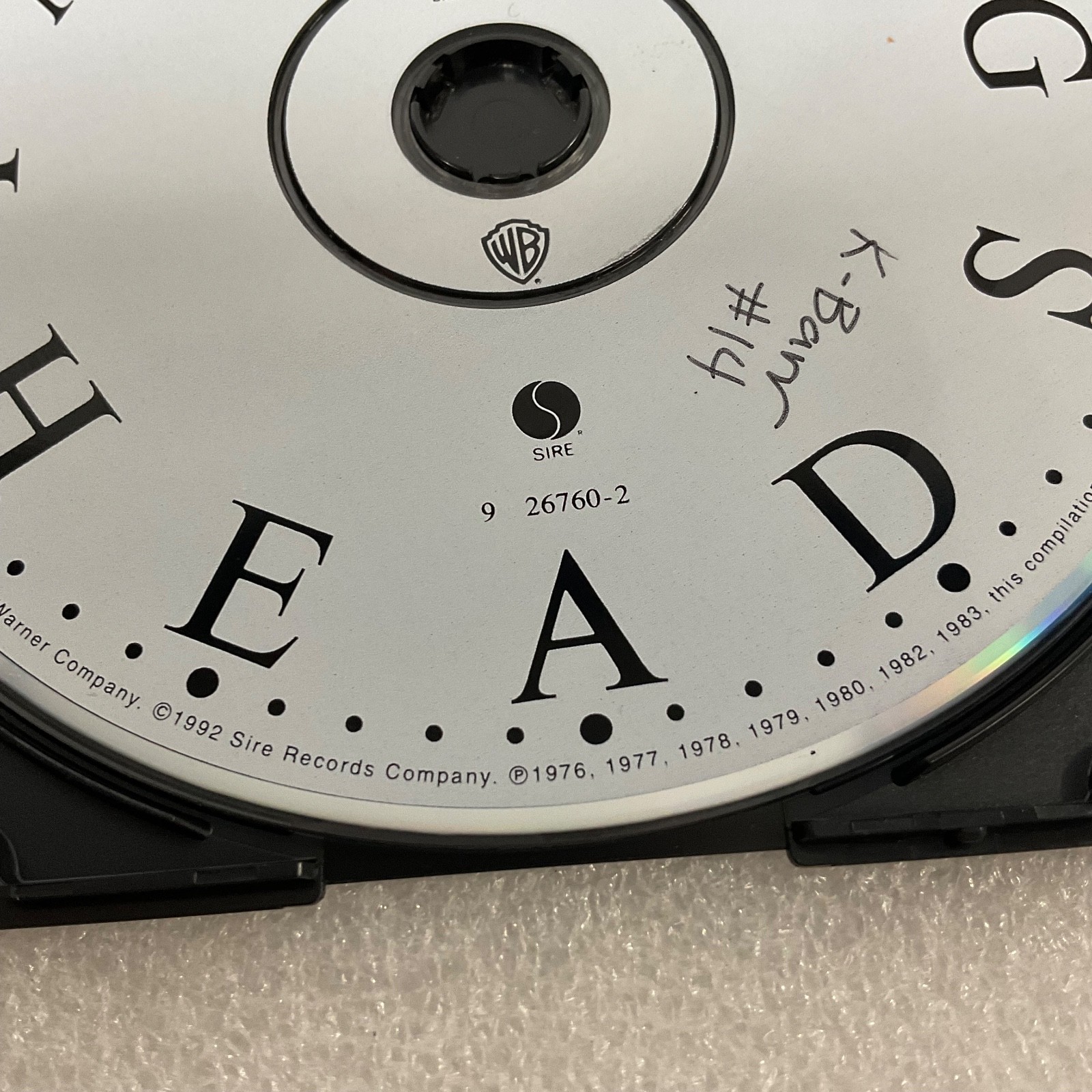 Talking Heads Sand in the Vaseline Disc One CD Disc Only 1976-1983 - Image 4
