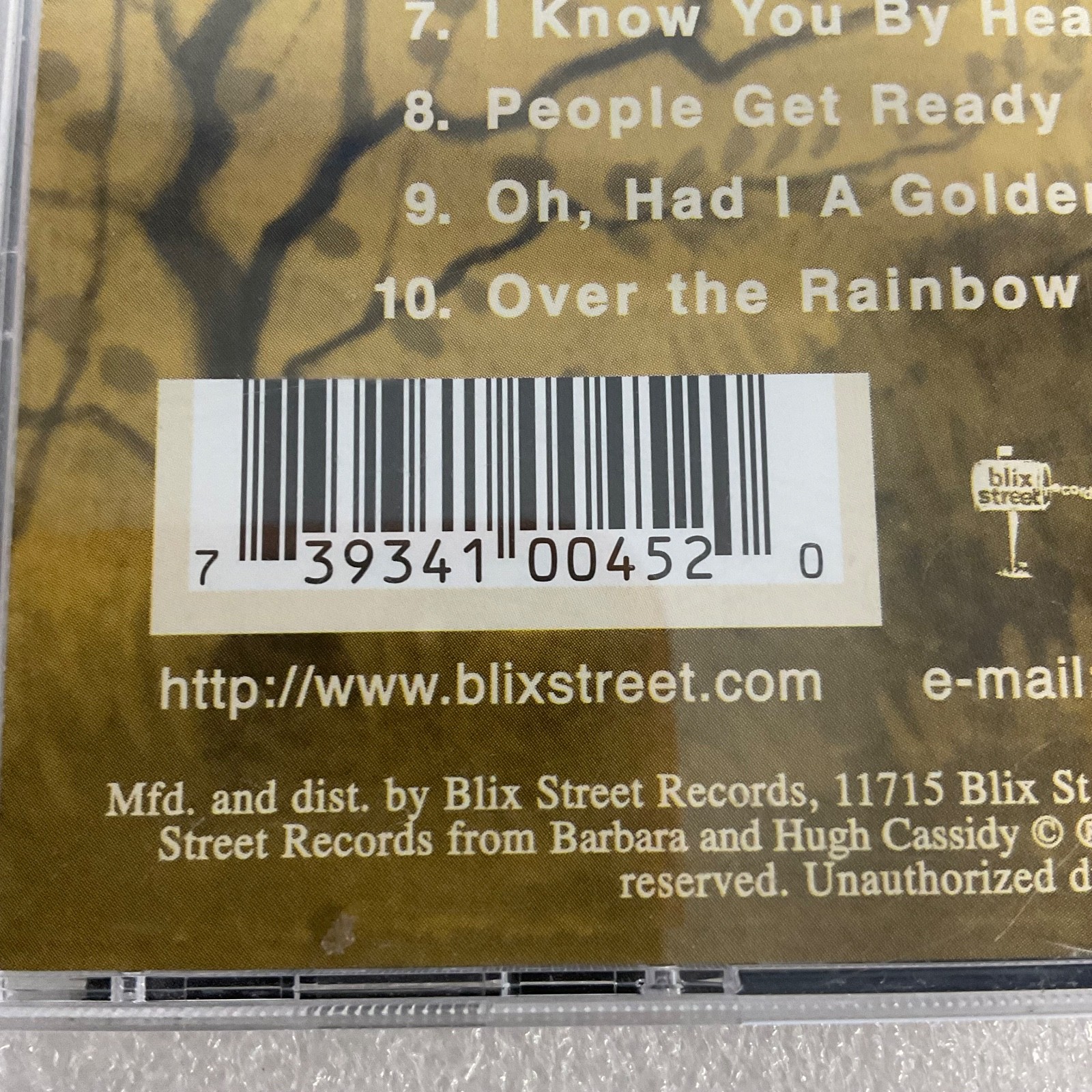 Eva Cassidy Songbird CD Album Blix Street Records G2-10045 - Image 10