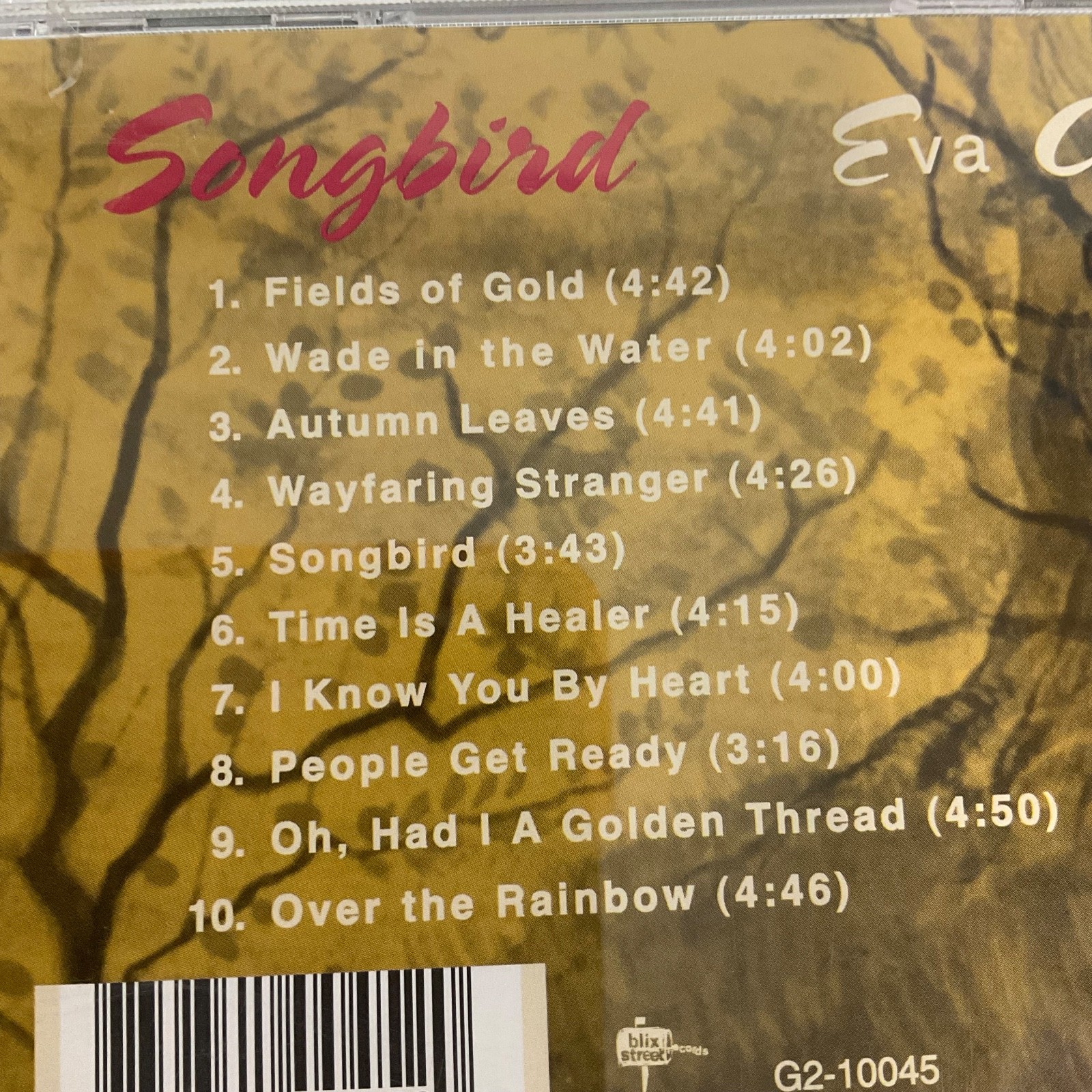 Eva Cassidy Songbird CD Album Blix Street Records G2-10045 - Image 12