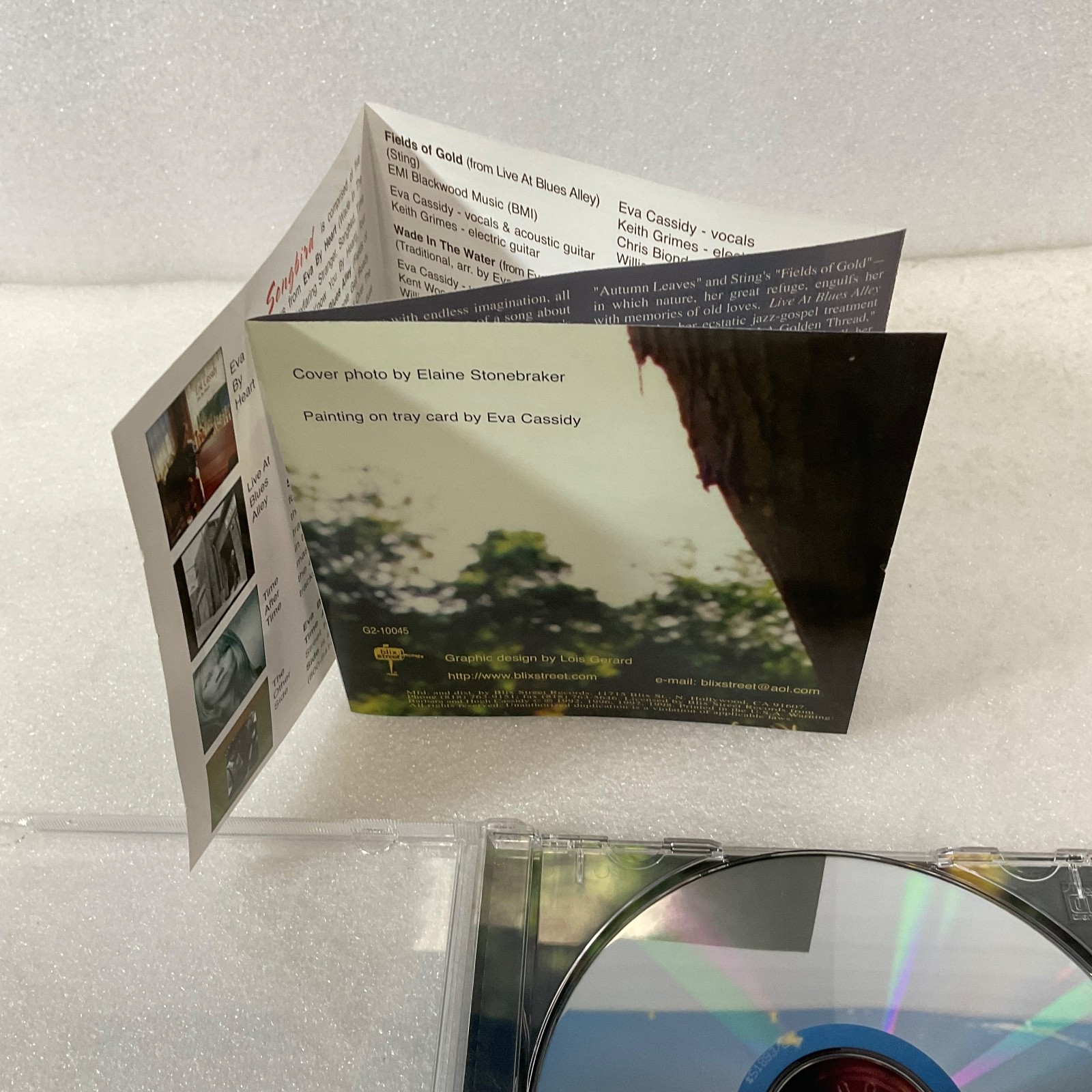 Eva Cassidy Songbird CD Album Blix Street Records G2-10045 - Image 17