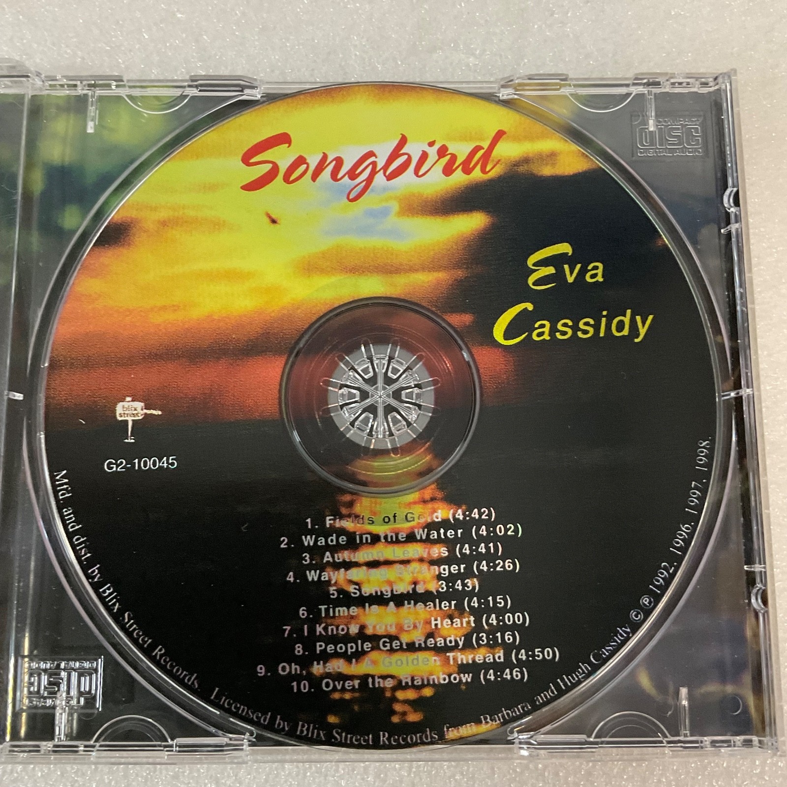 Eva Cassidy Songbird CD Album Blix Street Records G2-10045 - Image 14