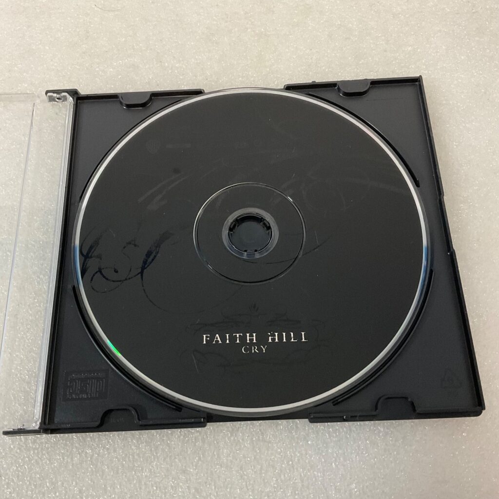 Faith Hill Cry Enhanced CD Album 2002 Warner Bros Country Pop Music Disc Only - Image 1