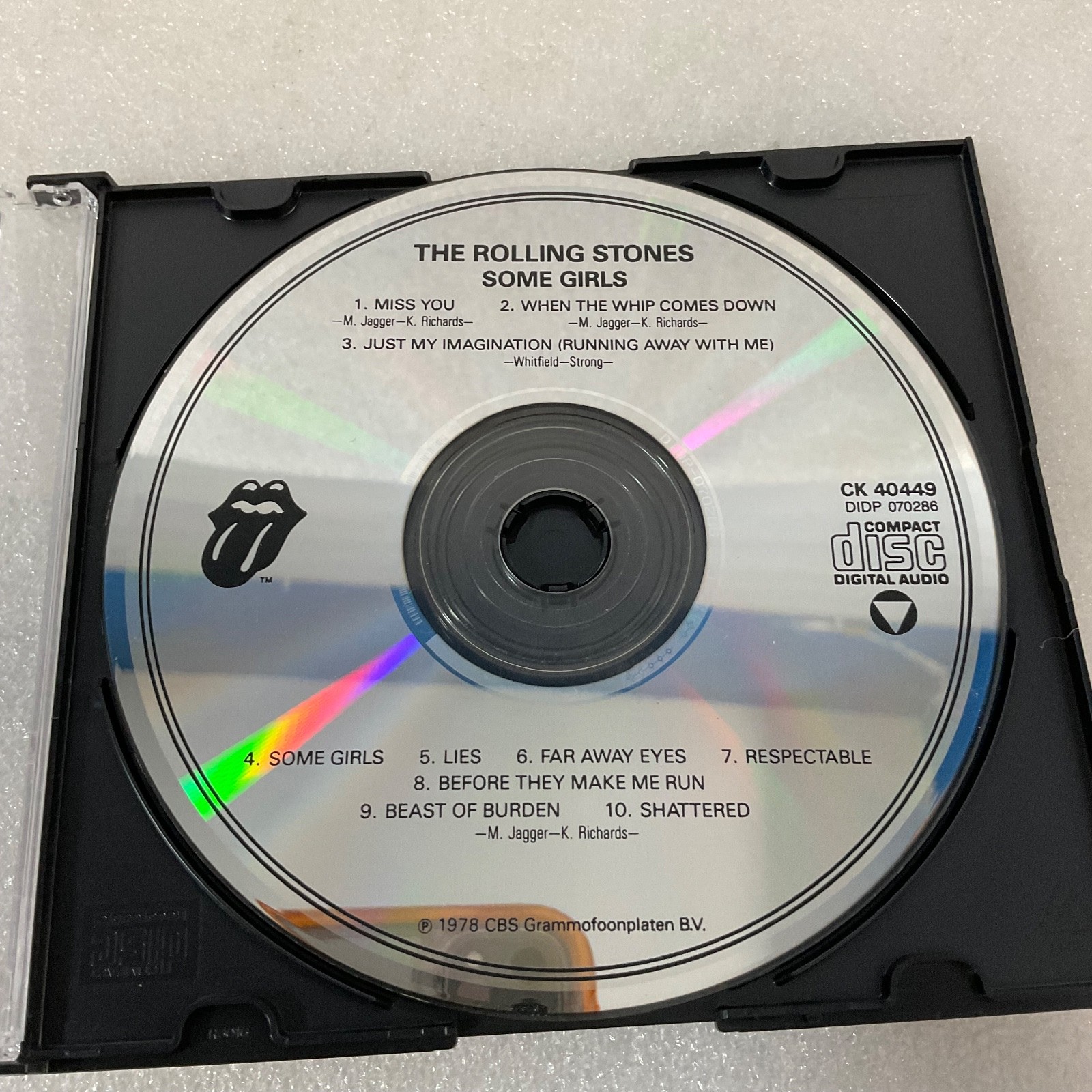 The Rolling Stones Some Girls CD Disc Only CK 40449 Classic Rock - Image 1