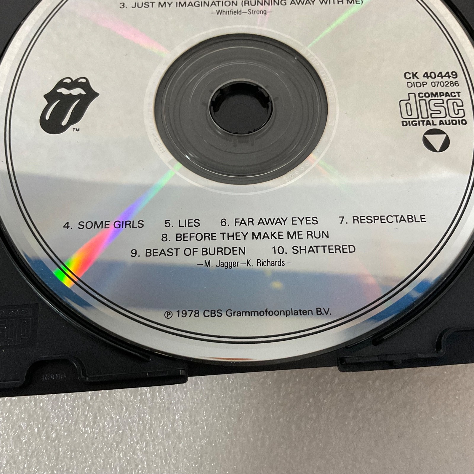 The Rolling Stones Some Girls CD Disc Only CK 40449 Classic Rock - Image 3