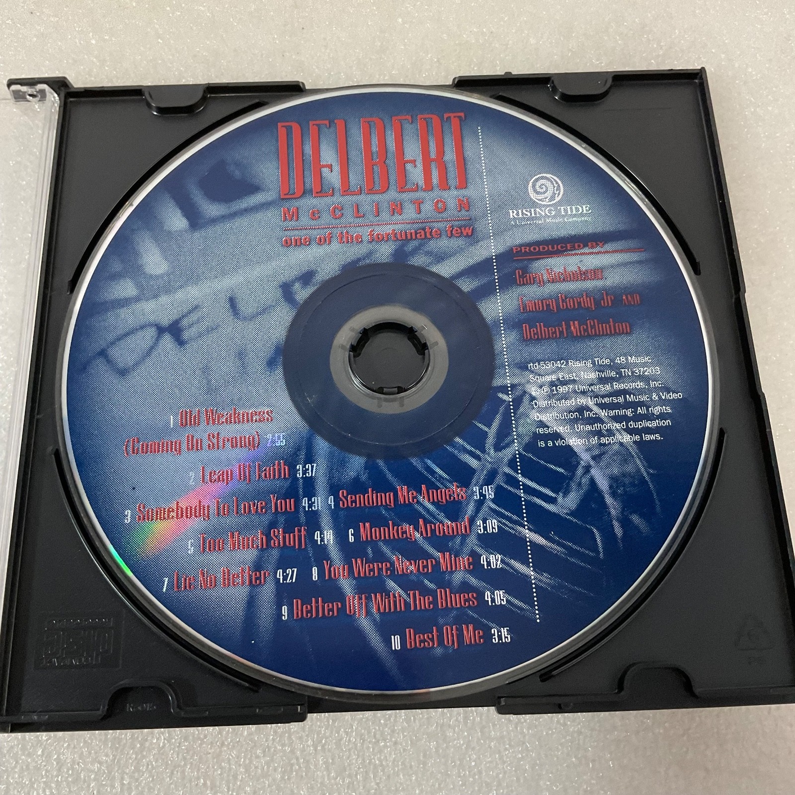 Delbert McClinton One of the Fortunate Few 1997 Music CD Album - Image 5