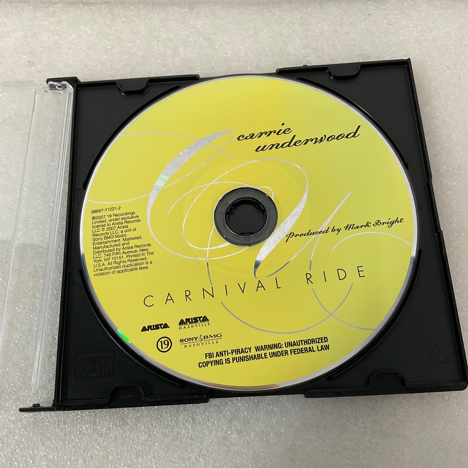Will Smith Big Willie Style CD Disc Only 1997 Hip Hop Columbia - Image 1