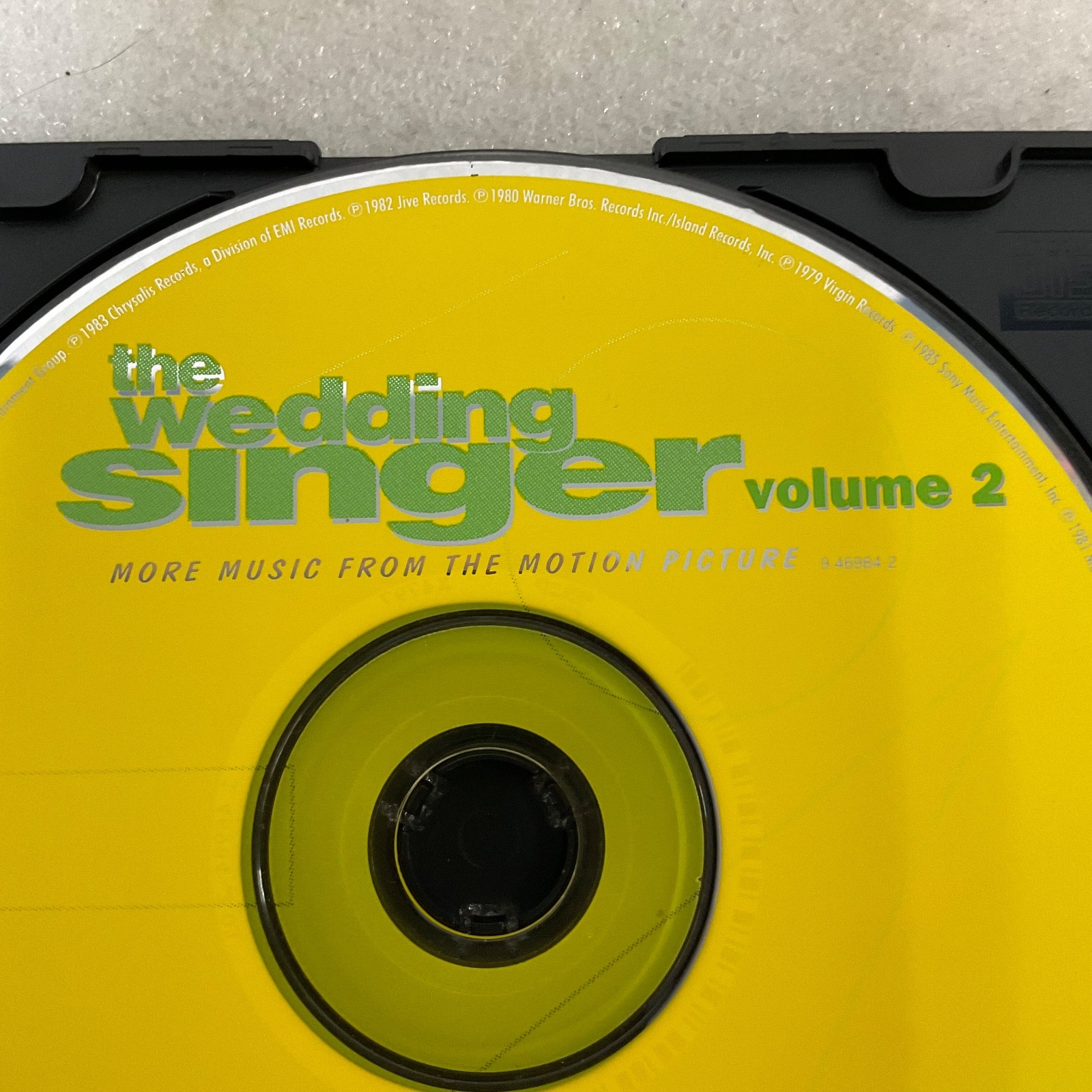 Wedding Singer Volume 2 More Music From the Motion Picture CD Disc Only - Image 2
