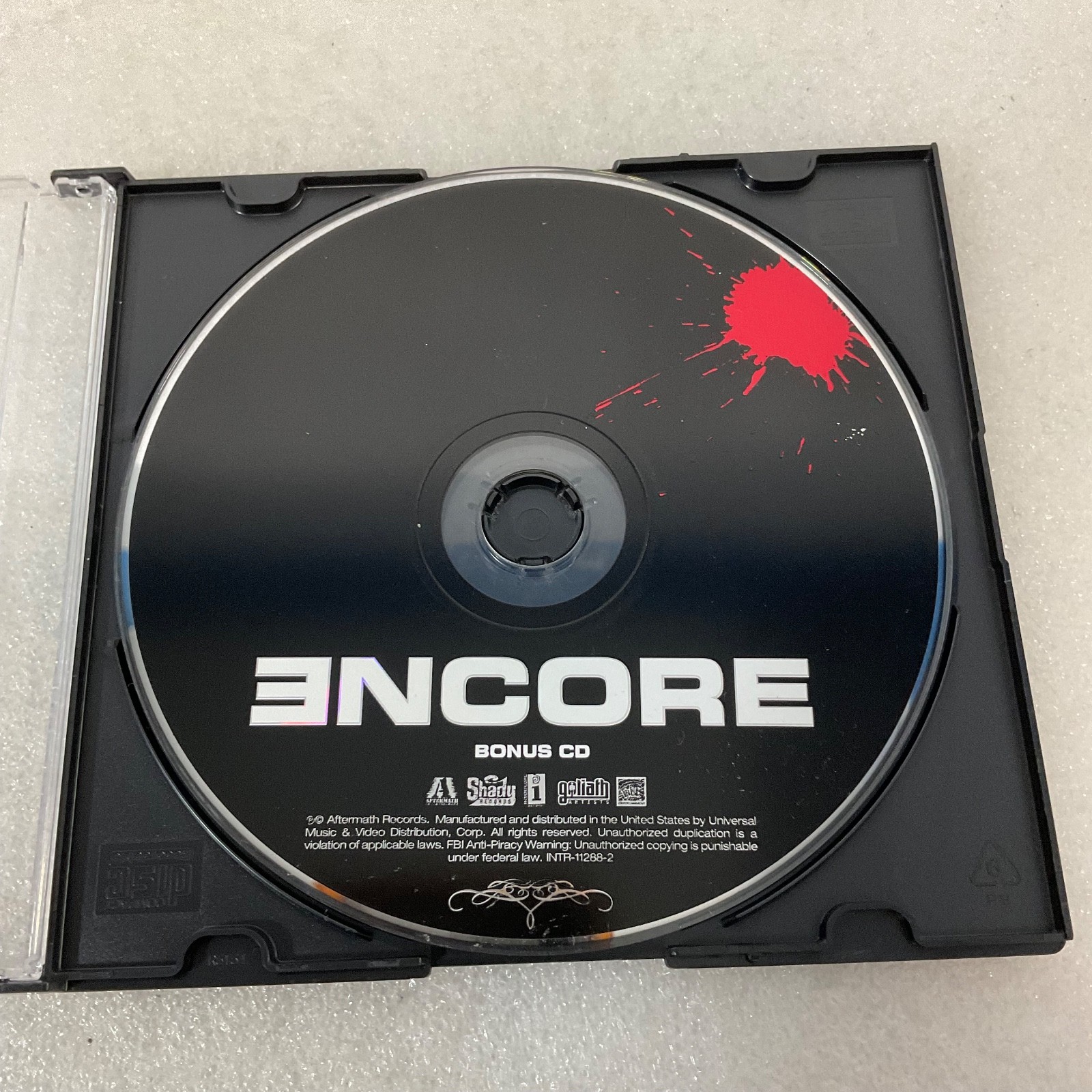 Eminem Encore Bonus CD Disc Only Aftermath Shady 3-Track Unreleased Tracks - Image 1