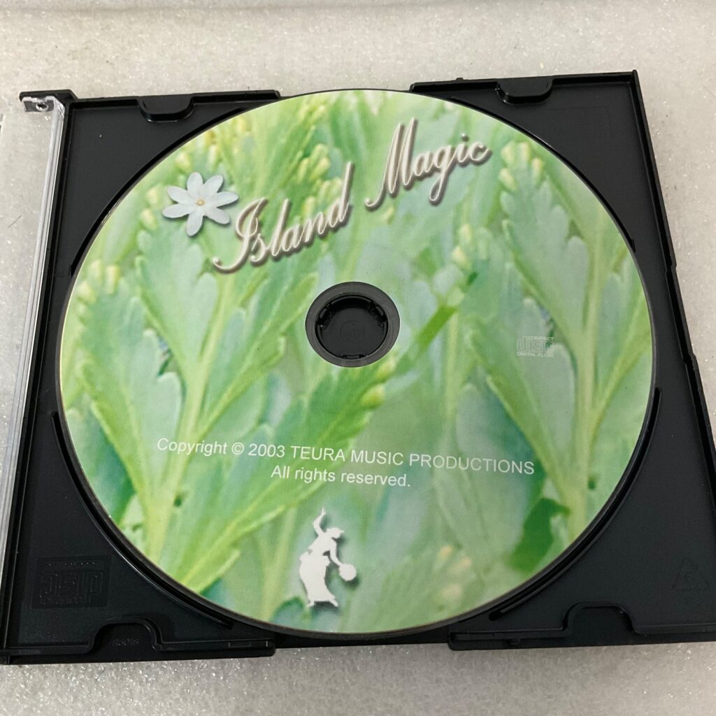 Island Magic CD Disc Only Teura Music Productions 2003 Island Music - Image 1