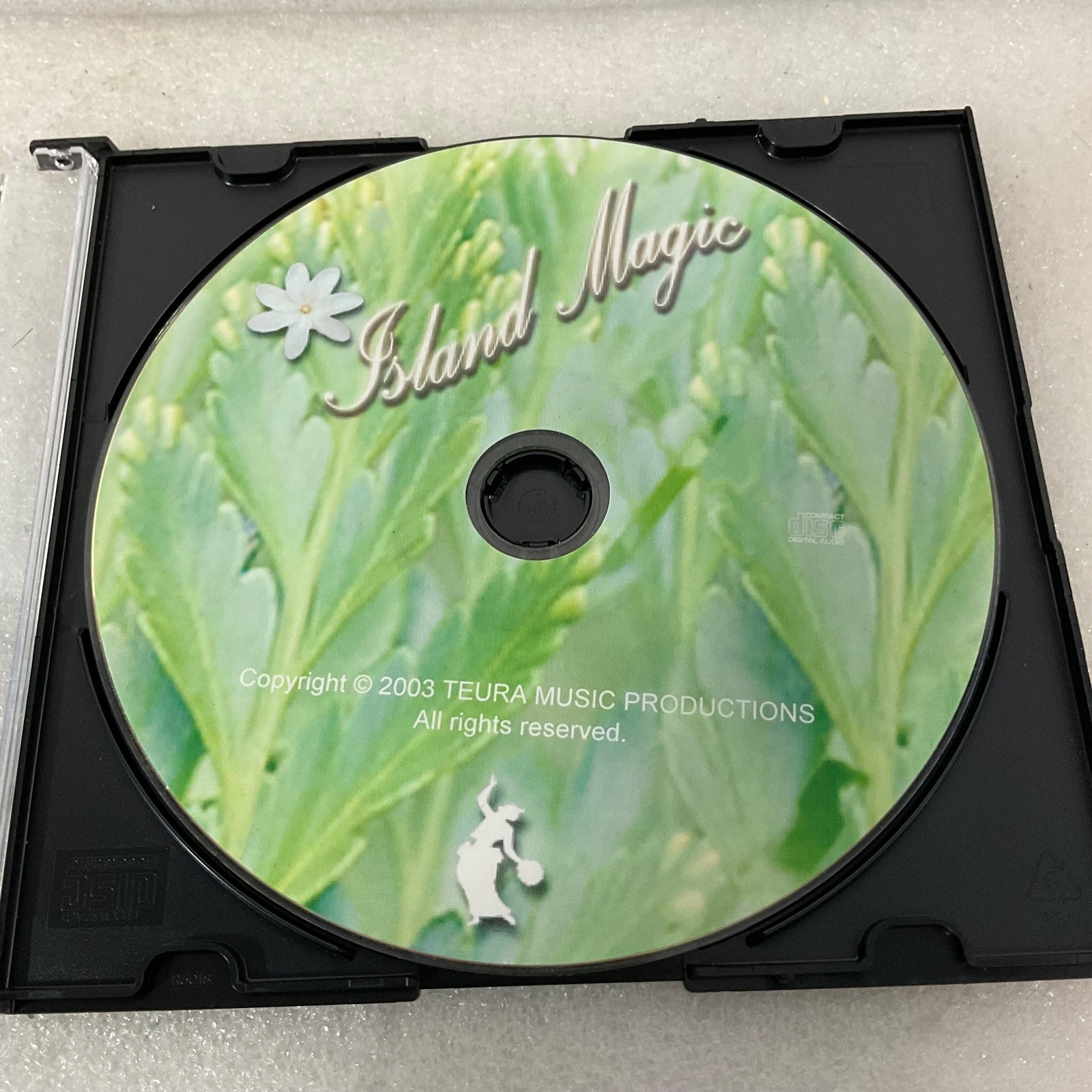 Island Magic CD Disc Only Teura Music Productions 2003 Island Music - Image 1
