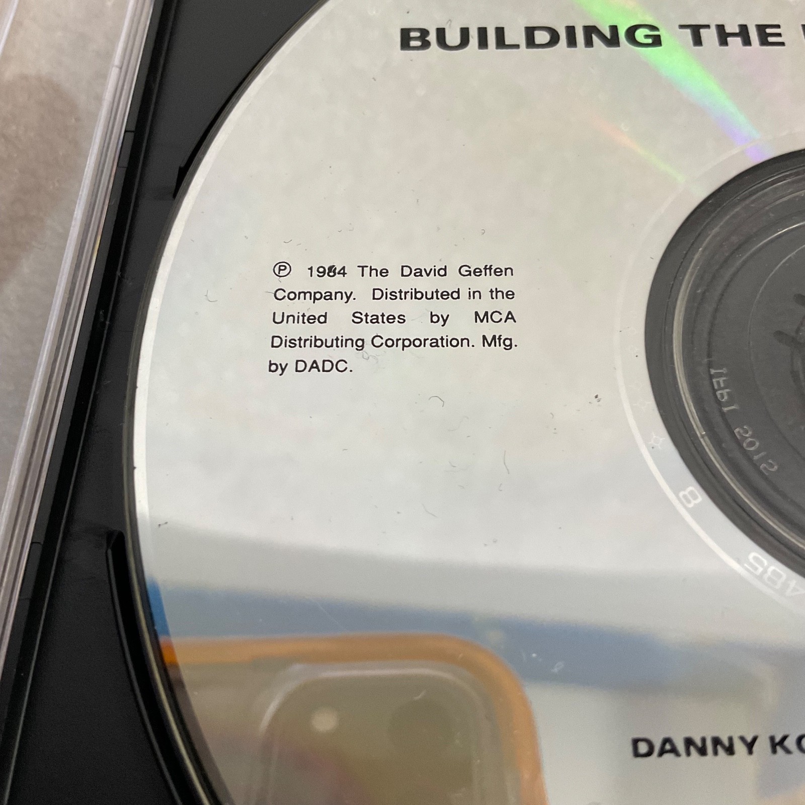 Don Henley Building The Perfect Beast CD Album Disc Only 1984 Pop Rock Tracks - Image 4