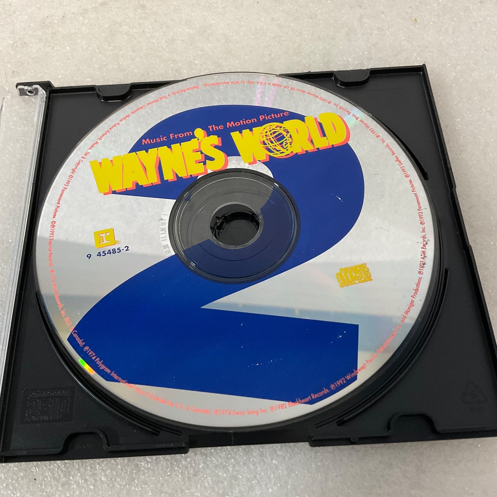 Wayne’s World 2 Music From The Motion Picture Soundtrack CD Disc Only - Image 1