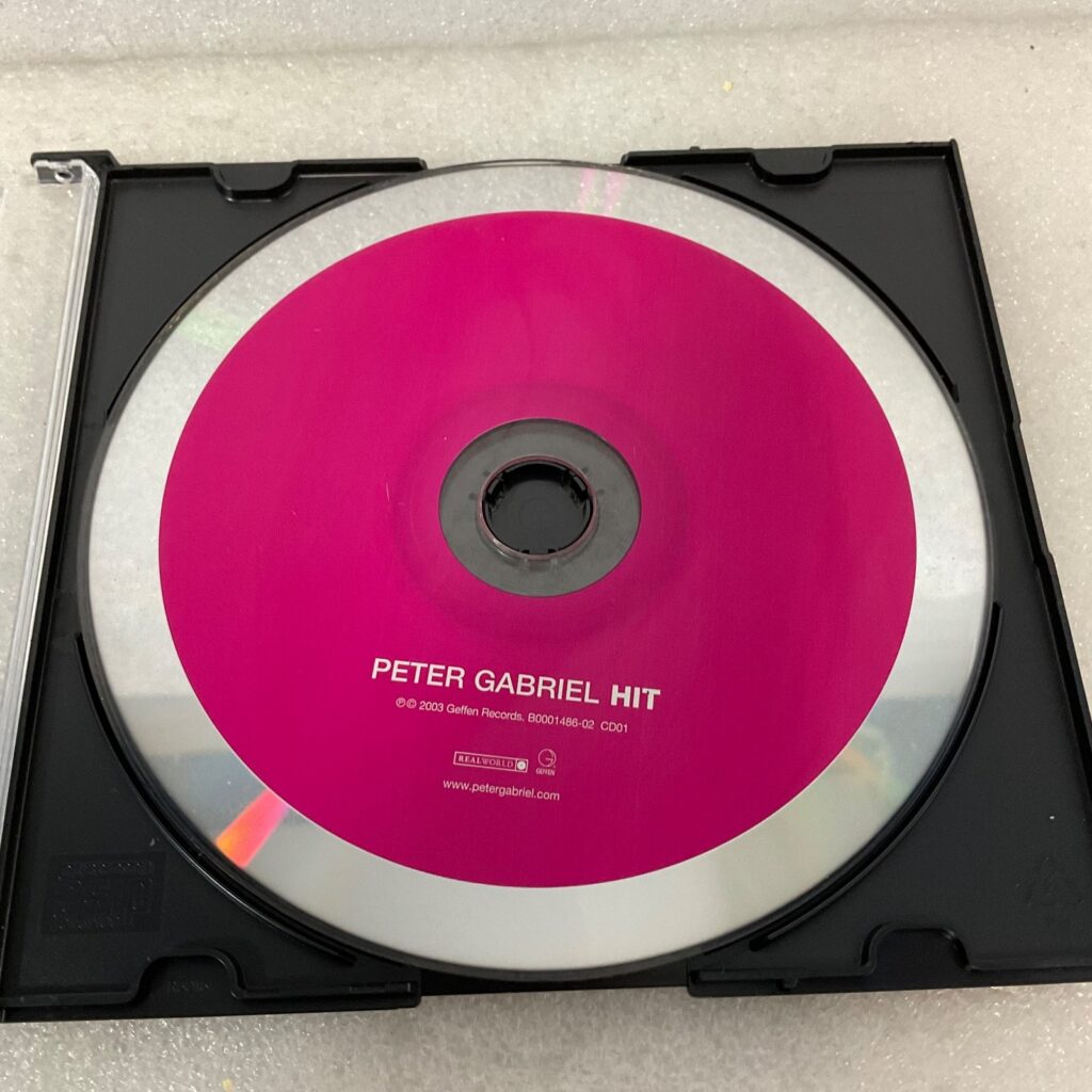 Peter Gabriel Hit Disc Only Music CD 2003 Greatest Hits Compilation Rock - Image 1