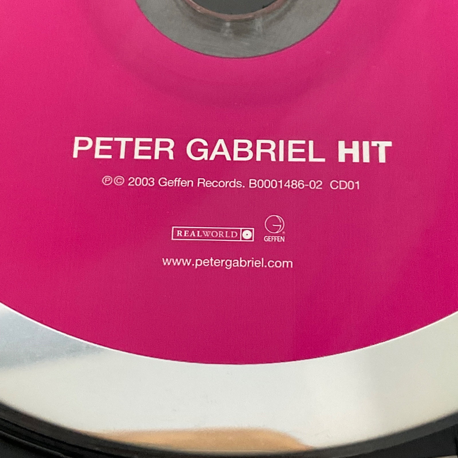 Peter Gabriel Hit Disc Only Music CD 2003 Greatest Hits Compilation Rock - Image 2