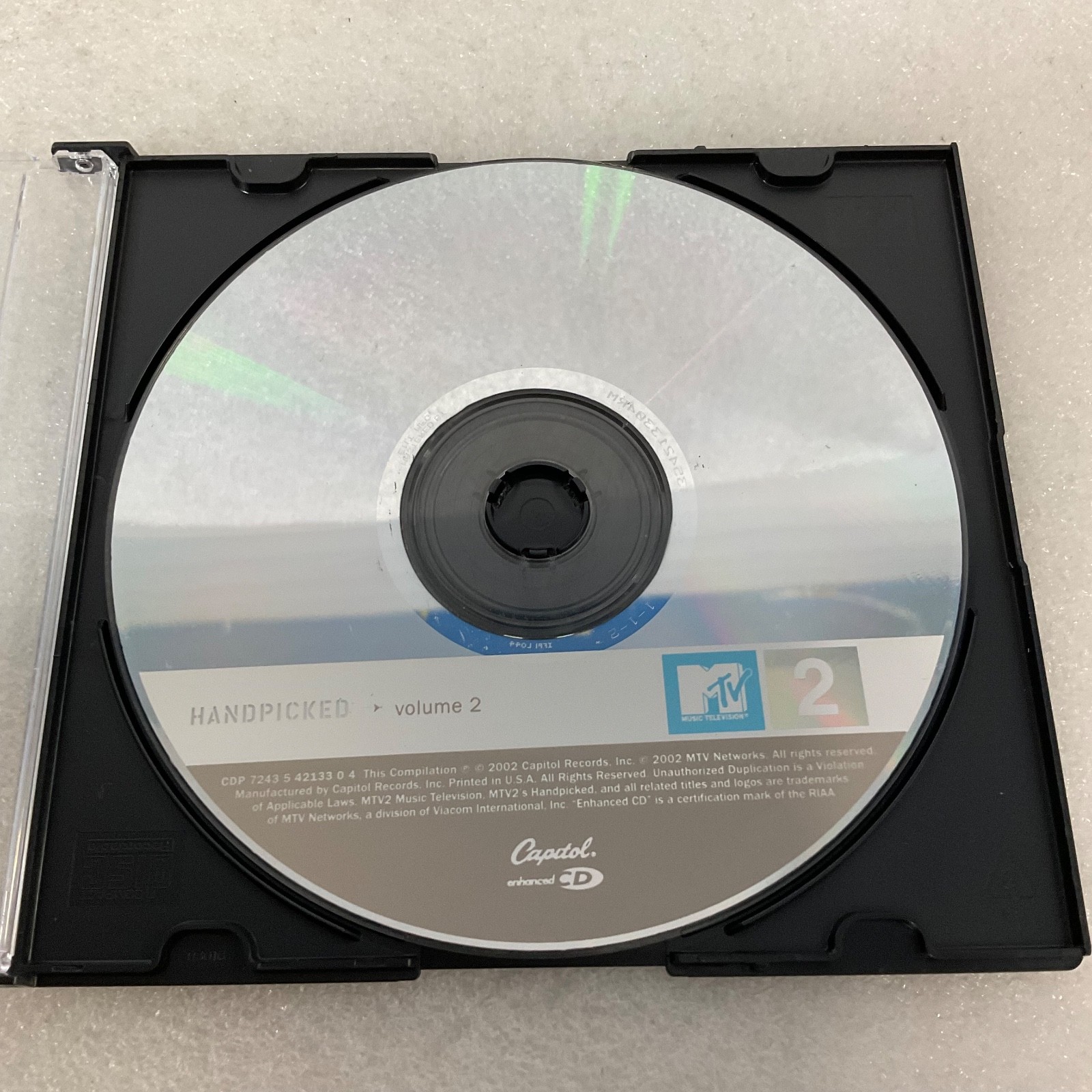 MTV2 Handpicked Volume 2 CD Disc Only Various Artists Compilation - Image 1