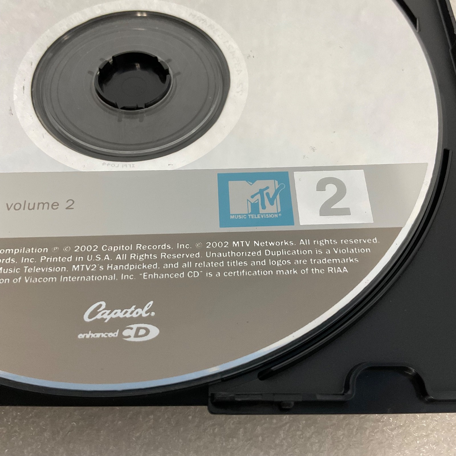MTV2 Handpicked Volume 2 CD Disc Only Various Artists Compilation - Image 3
