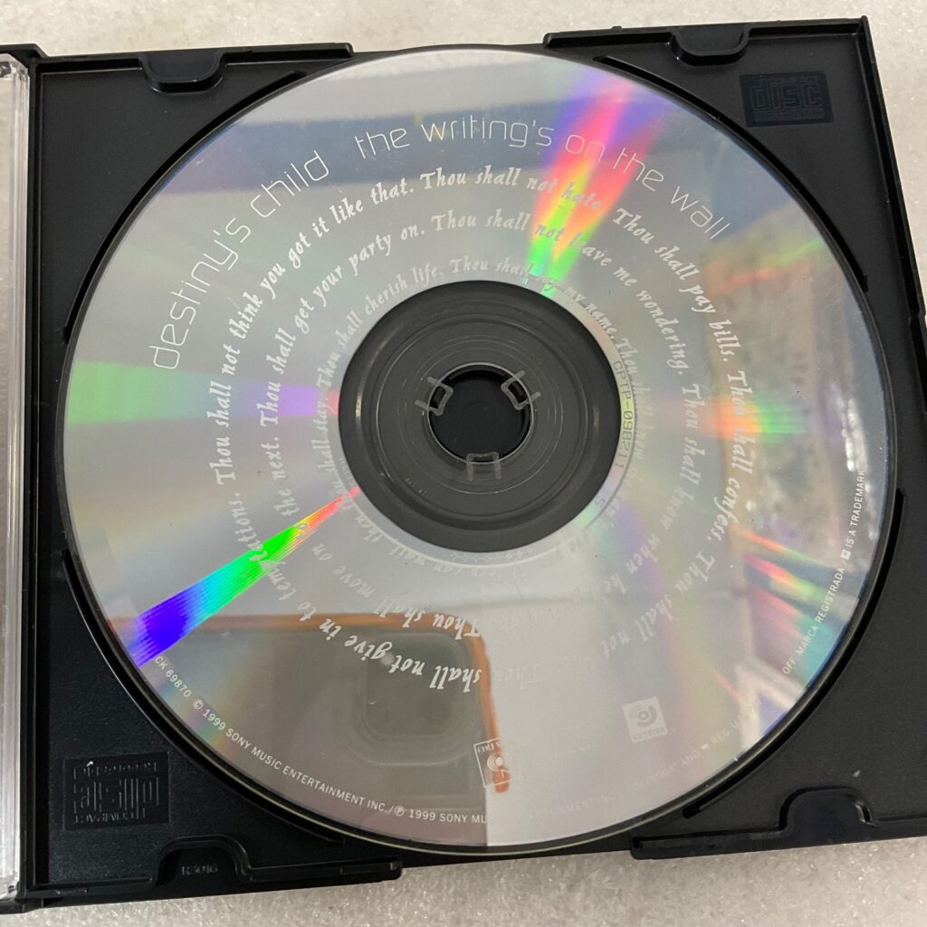 Destiny’s Child The Writing’s on the Wall CD Disc Only R&B 1999 Say My Name - Image 1