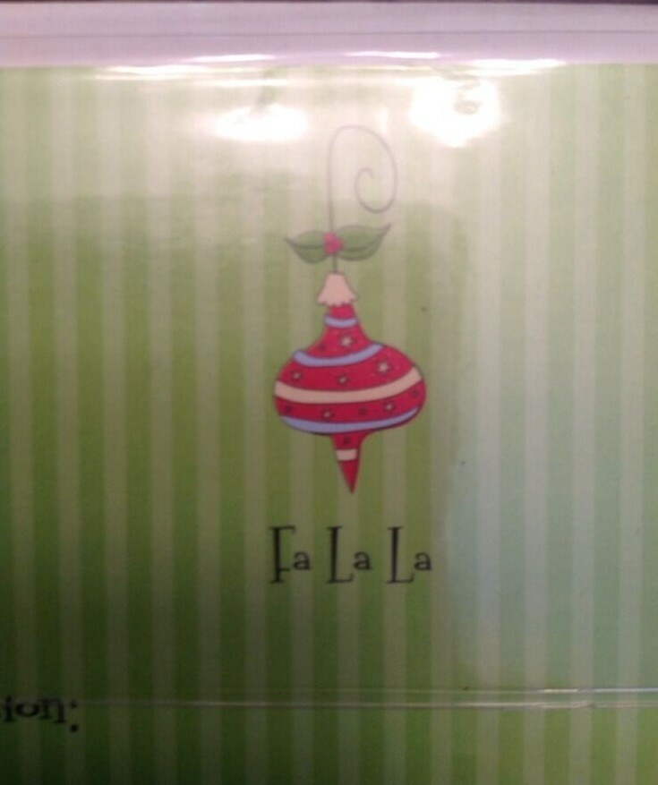 🎄 12 Holiday Invitation Cards Fa La La Madison Park Greetings NIP - Image 4