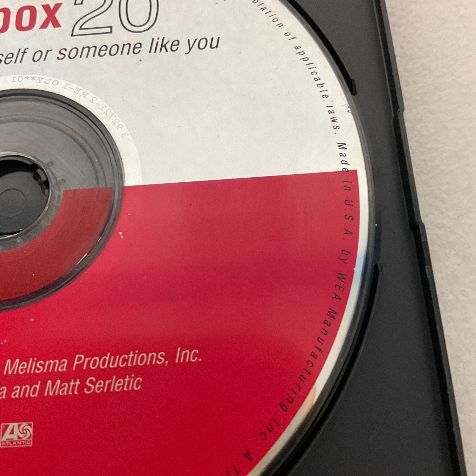 Matchbox 20 Yourself or Someone Like You 1996 Rock Album CD Disc Only - Image 3