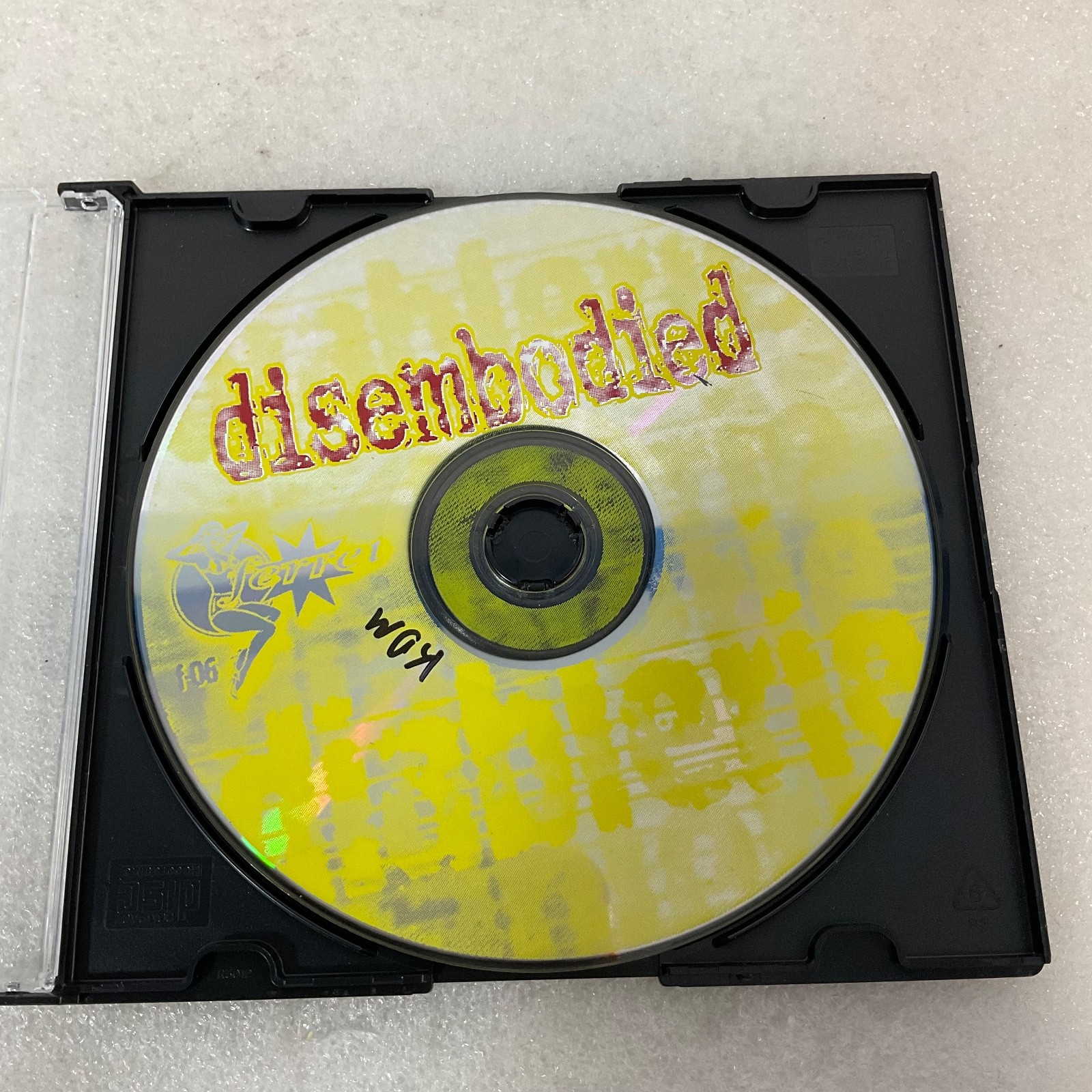 Disembodied Diablerie Album CD Disc Only Ferret Music Hardcore Metal Punk - Image 1