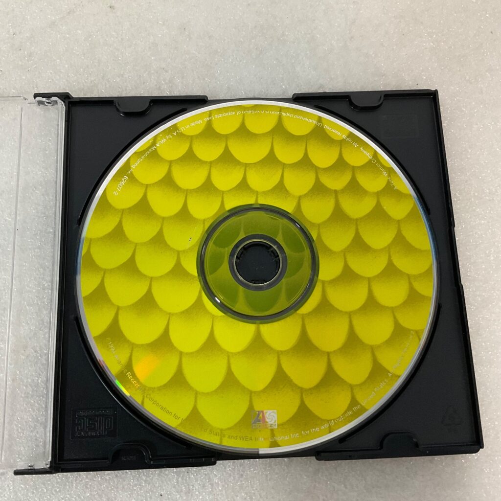 Stone Temple Pilots Purple 1994 US Atlantic CD Album Yellow Scales Artwork Disc - Image 1