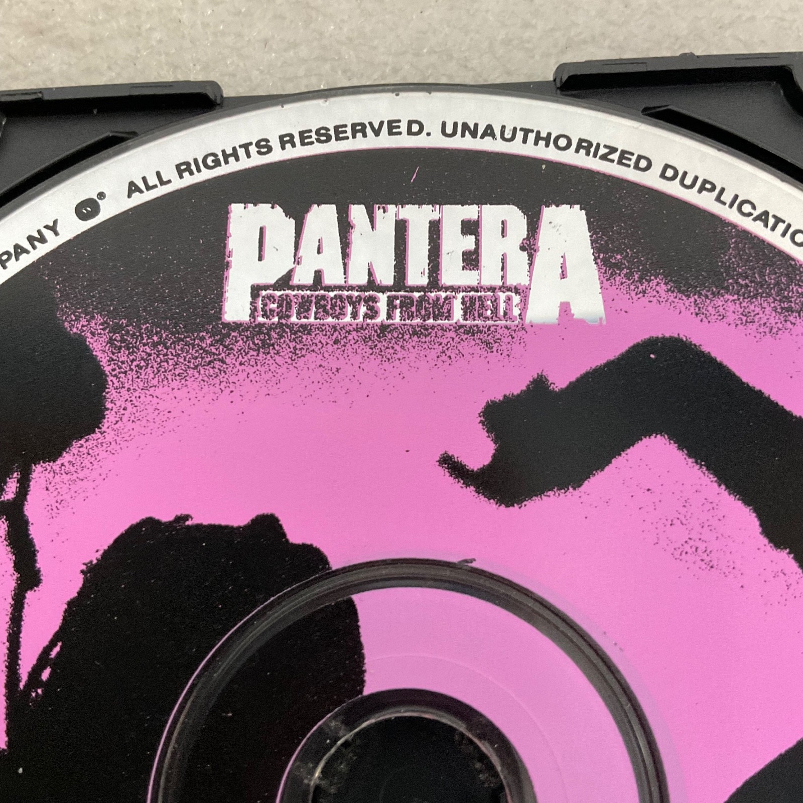 Pantera Cowboys From Hell CD Disc Only 1990 Groove Metal Album - Image 3