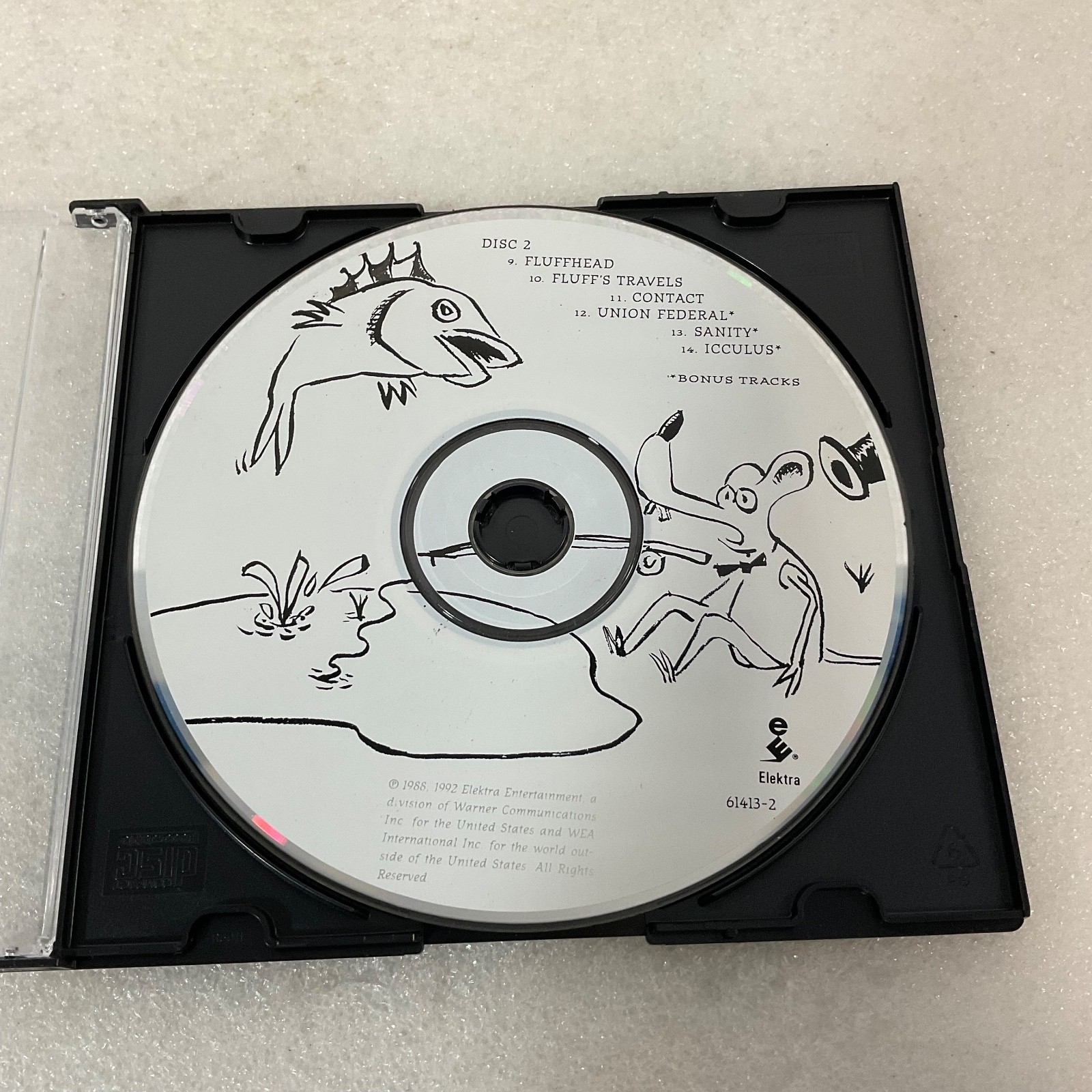 Phish Junta Disc 2 Only Elektra 61413-2 CD Bonus Tracks Rock - Image 1