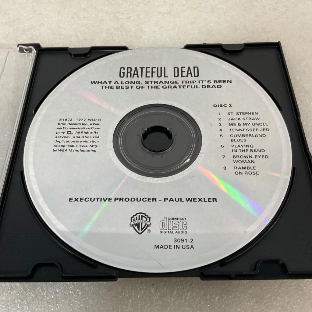 Grateful Dead What a Long Strange Trip It’s Been 2-CD Best Of Disc Only - Image 1