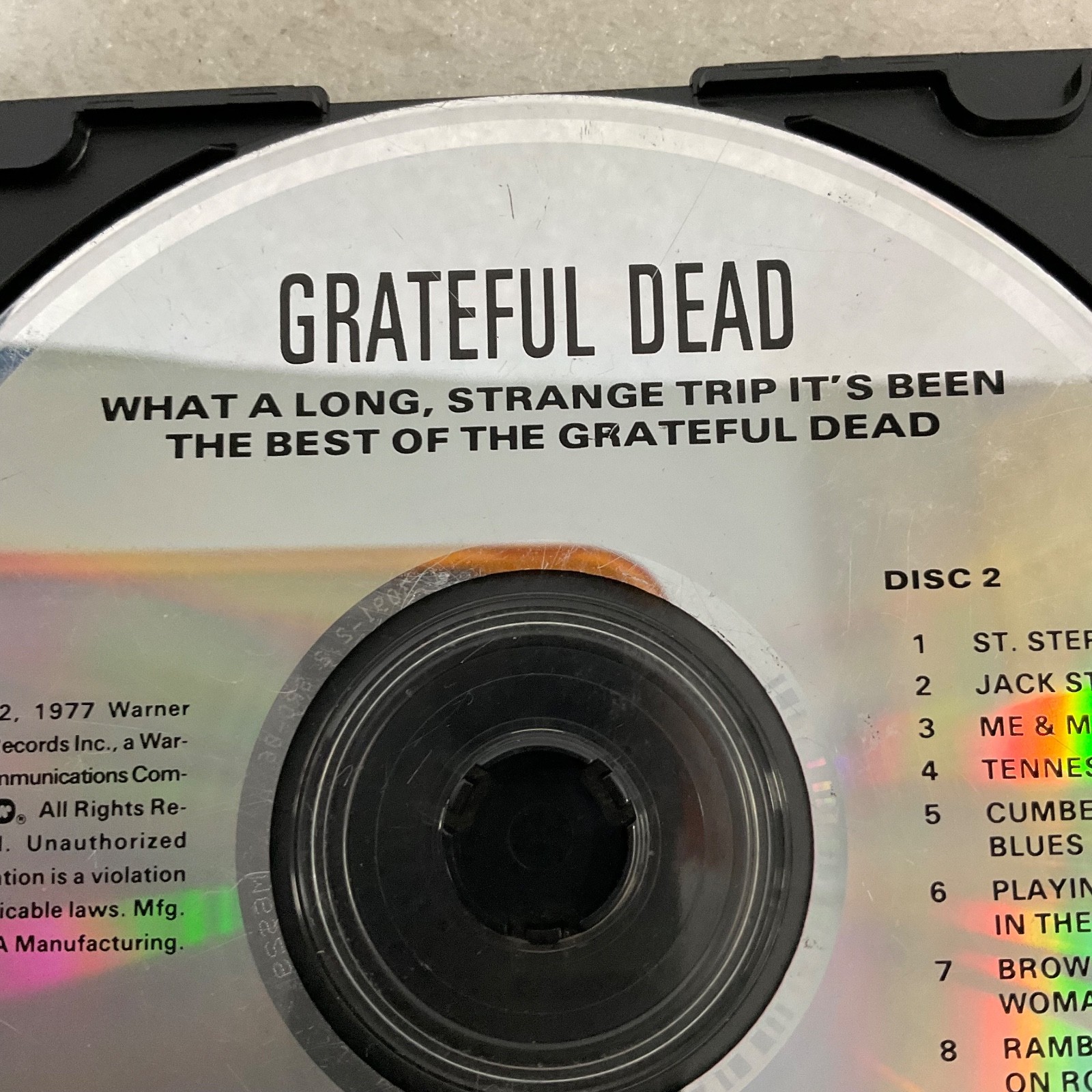 Grateful Dead What a Long Strange Trip It’s Been 2-CD Best Of Disc Only - Image 3