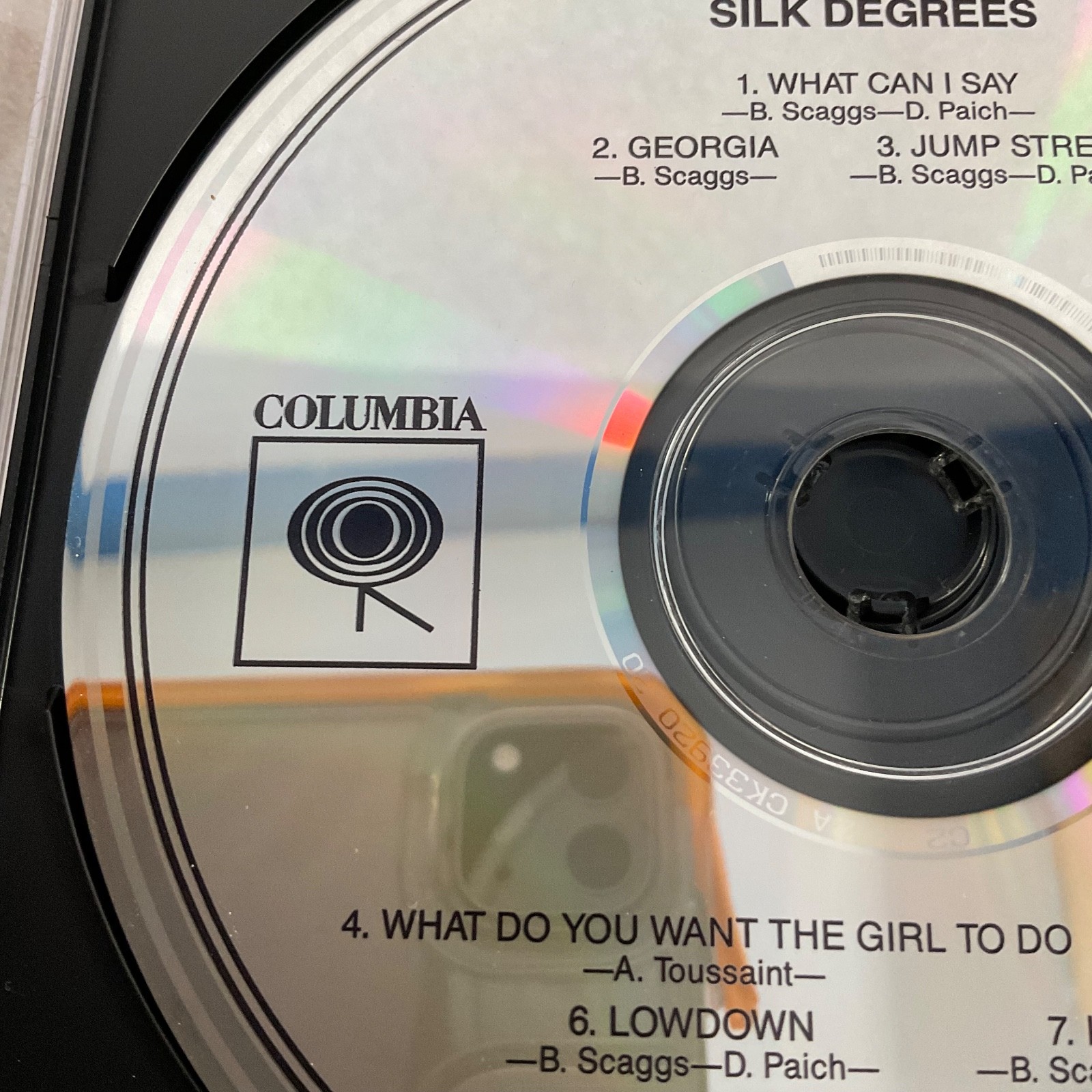 Boz Scaggs Silk Degrees CD Disc Only Vintage Album Pop Rock R&B Hits - Image 5