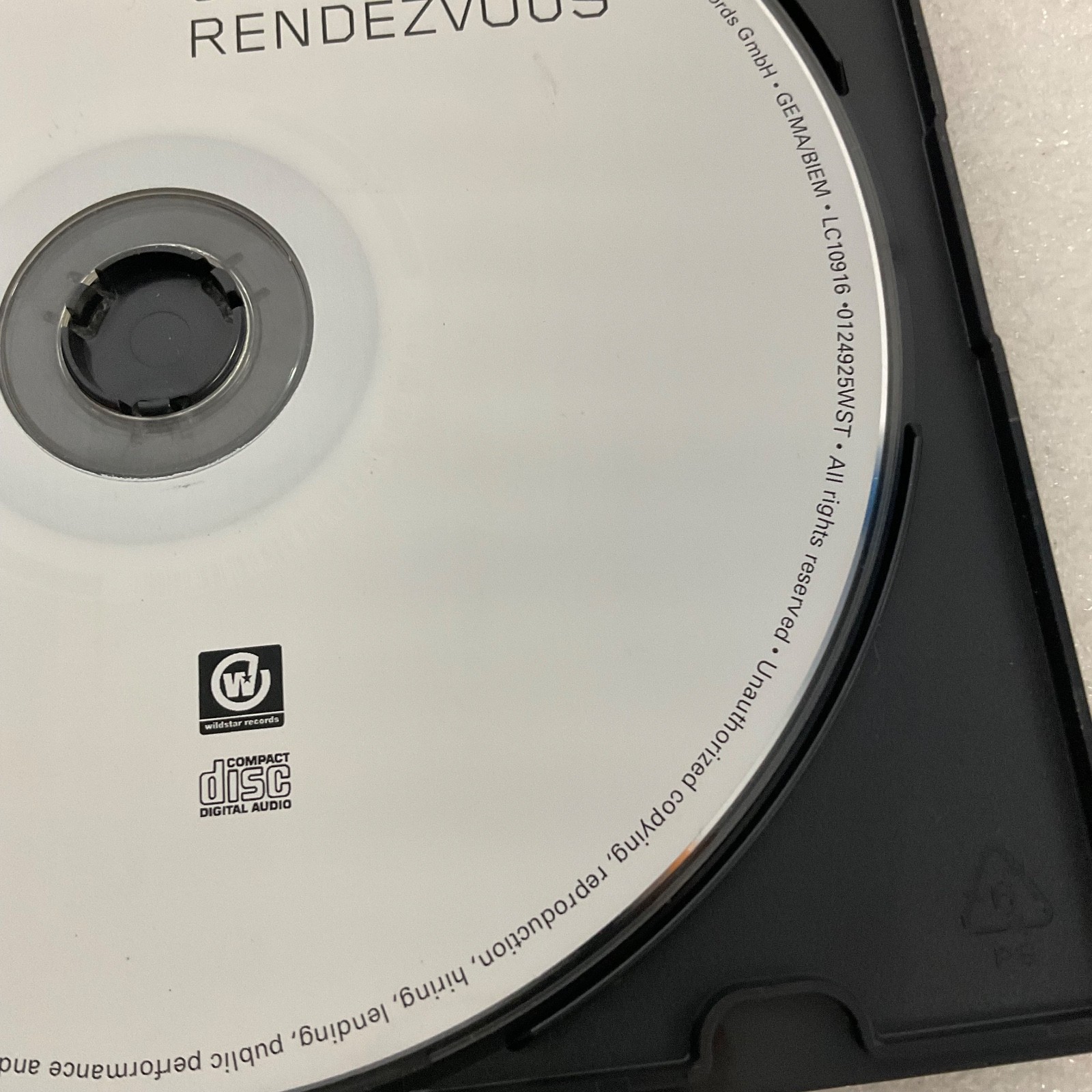 Craig David Rendezvous CD Single 2001 Wildstar R&B UK Garage Music Disc - Image 3