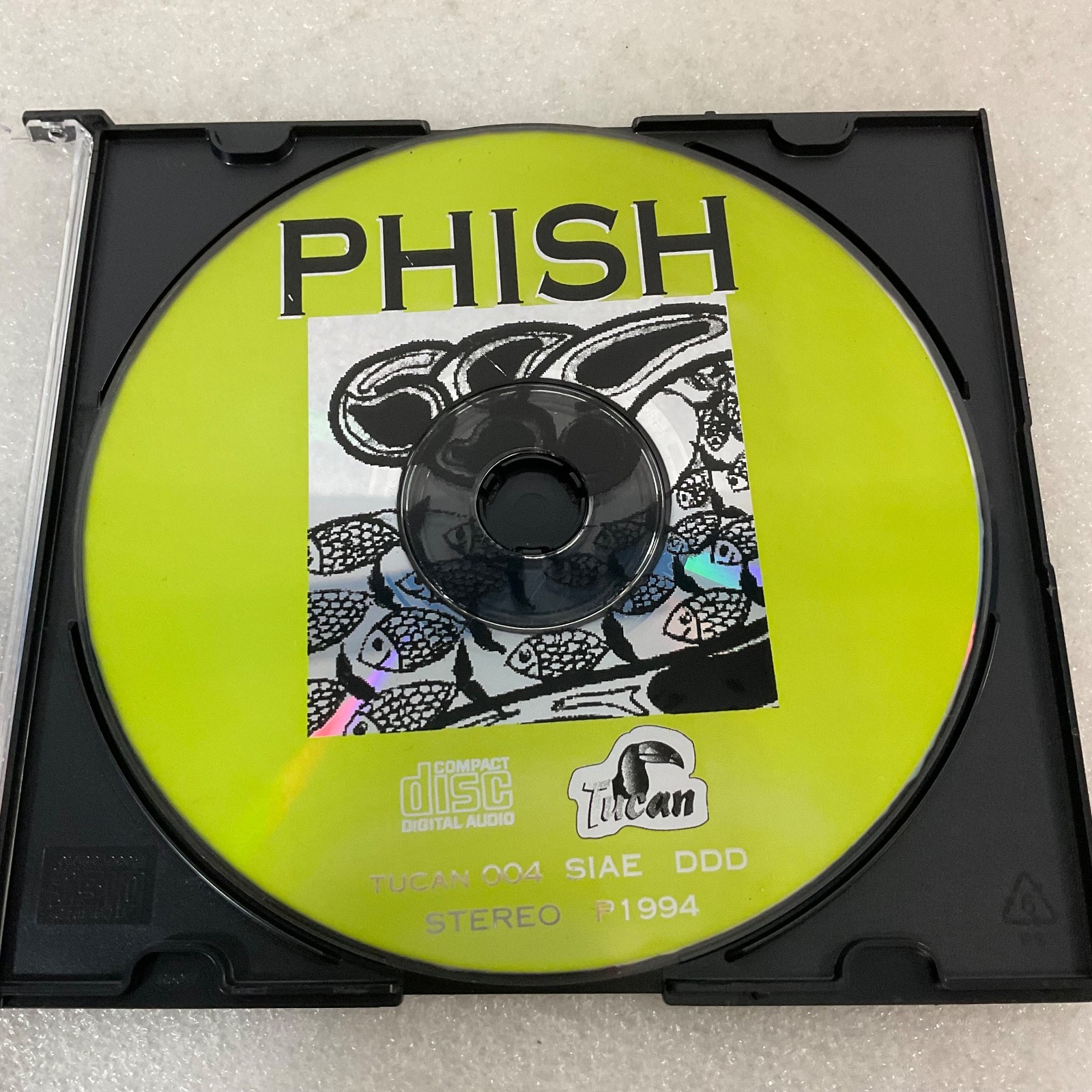 Phish Disc Only CD Tucan 004 SIAE P1994 Rare Live / Studio Music Compact Disc - Image 1