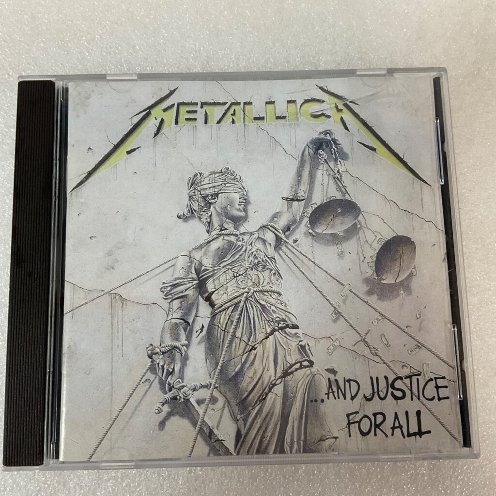 Metallica …And Justice For All CD Album Elektra 960812-2 1988 - Image 1