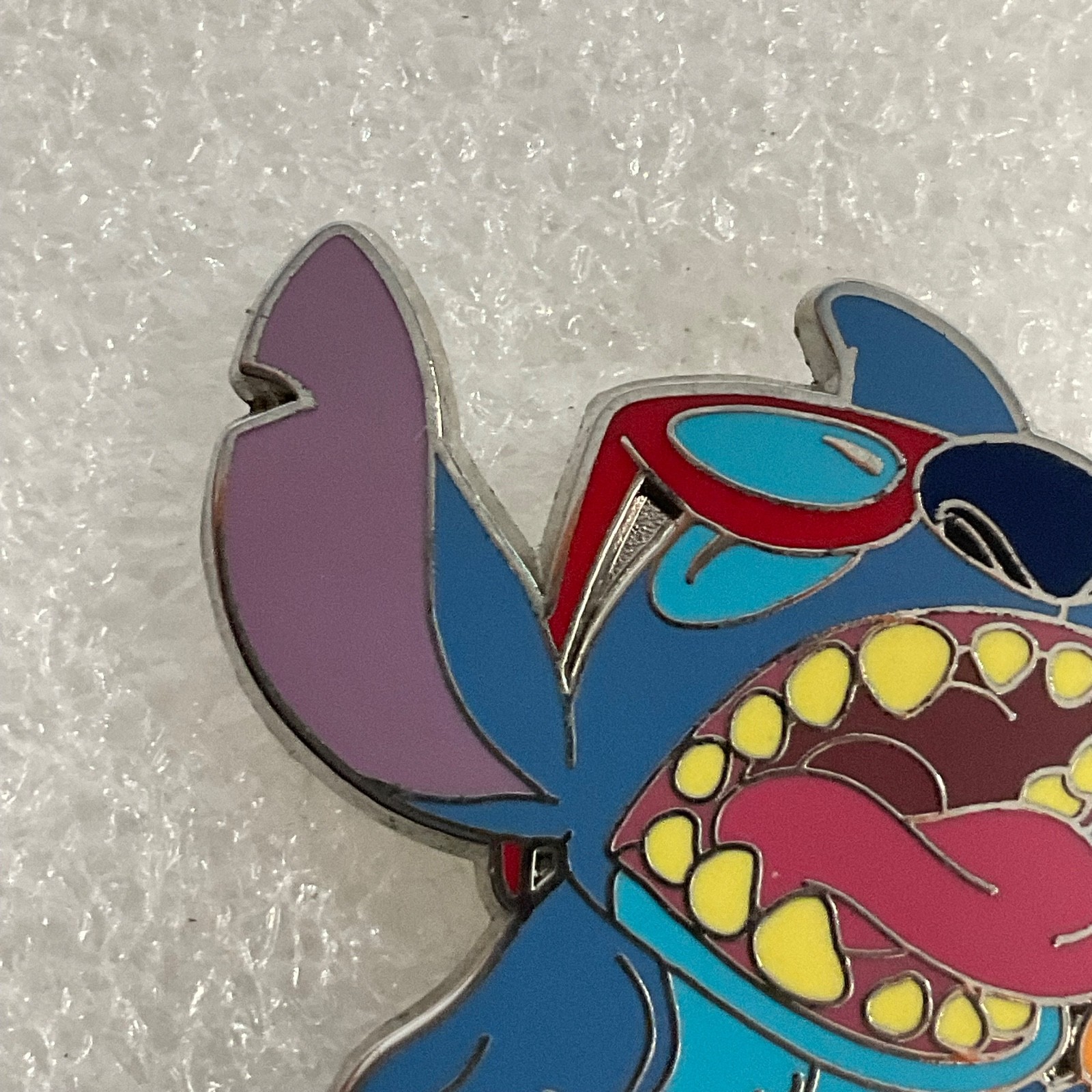 Disney Stitch Ice Cream Trading Pin 1.5in Enamel Character Pin 2014 - Image 7