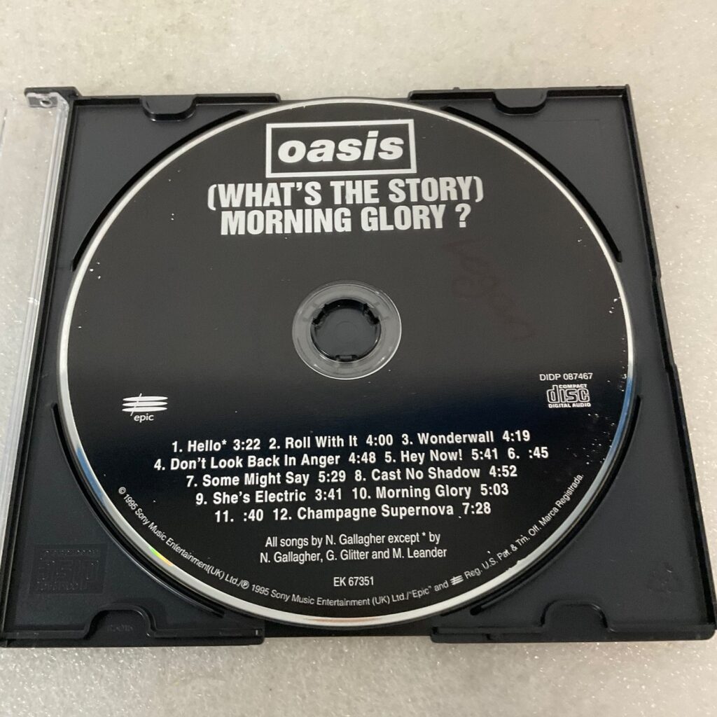 Oasis What’s The Story Morning Glory Disc Only CD Album Britpop Rock - Image 1