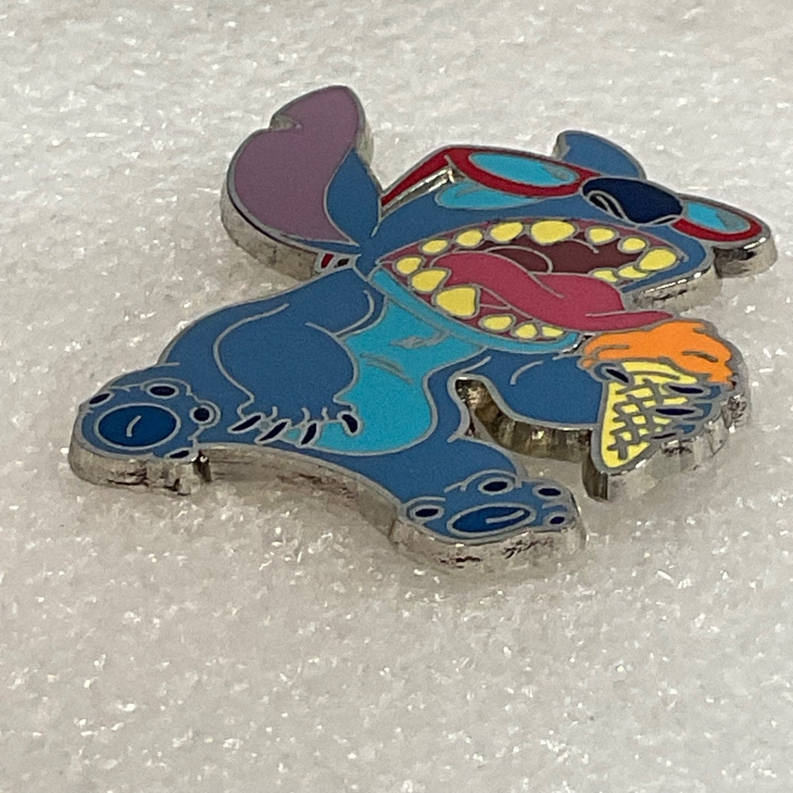 Disney Stitch Ice Cream Trading Pin 1.5in Enamel Character Pin 2014 - Image 10