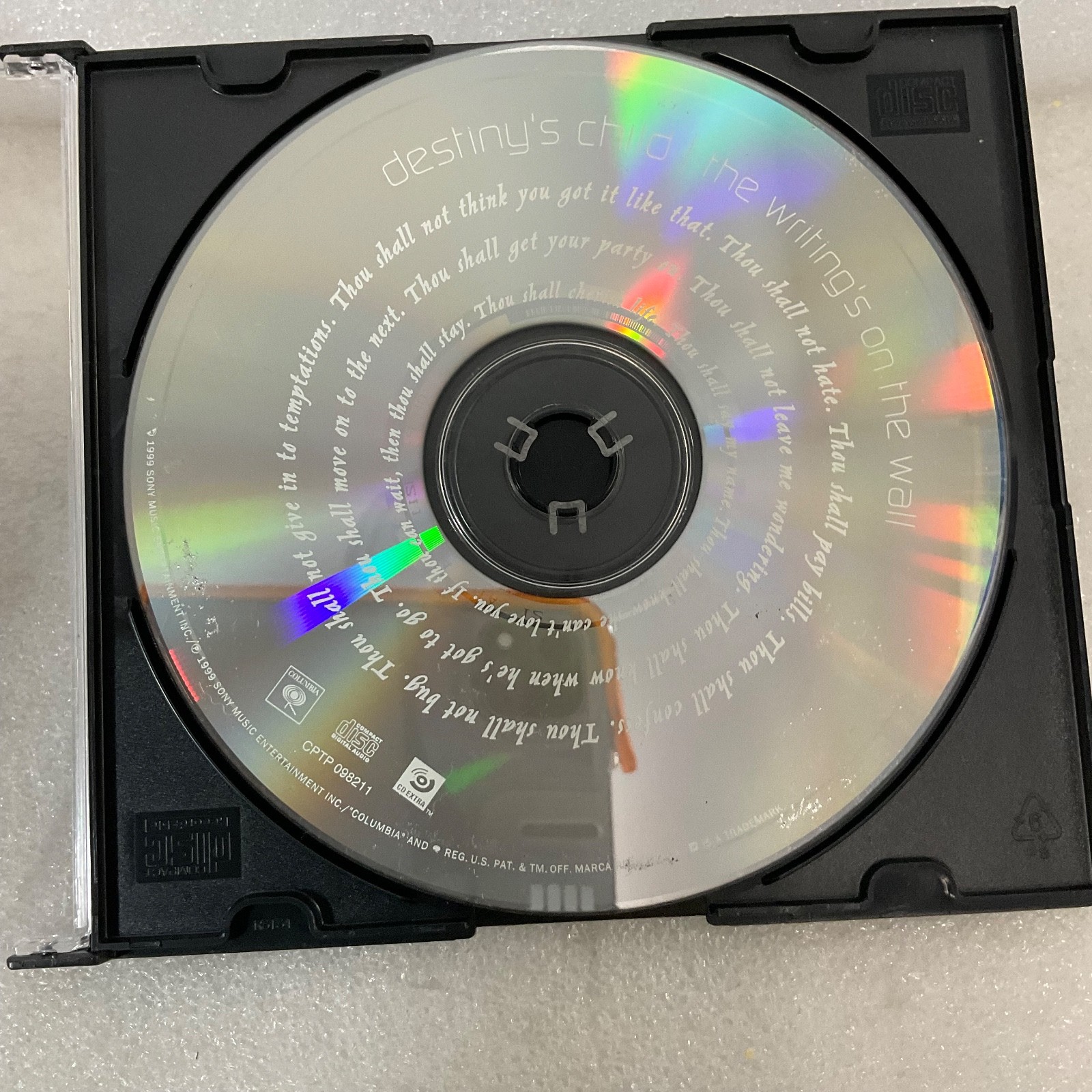 Destiny’s Child The Writing’s on the Wall CD Disc Only Album R&B 1999 - Image 1
