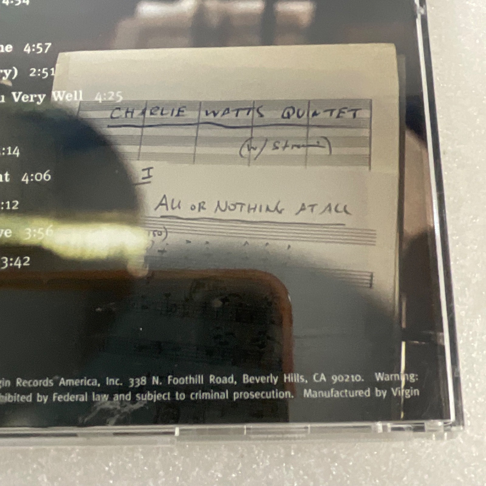 This listing is for a pre-owned CD copy of Long Ago & Far Away by Charlie Watts - Image 13